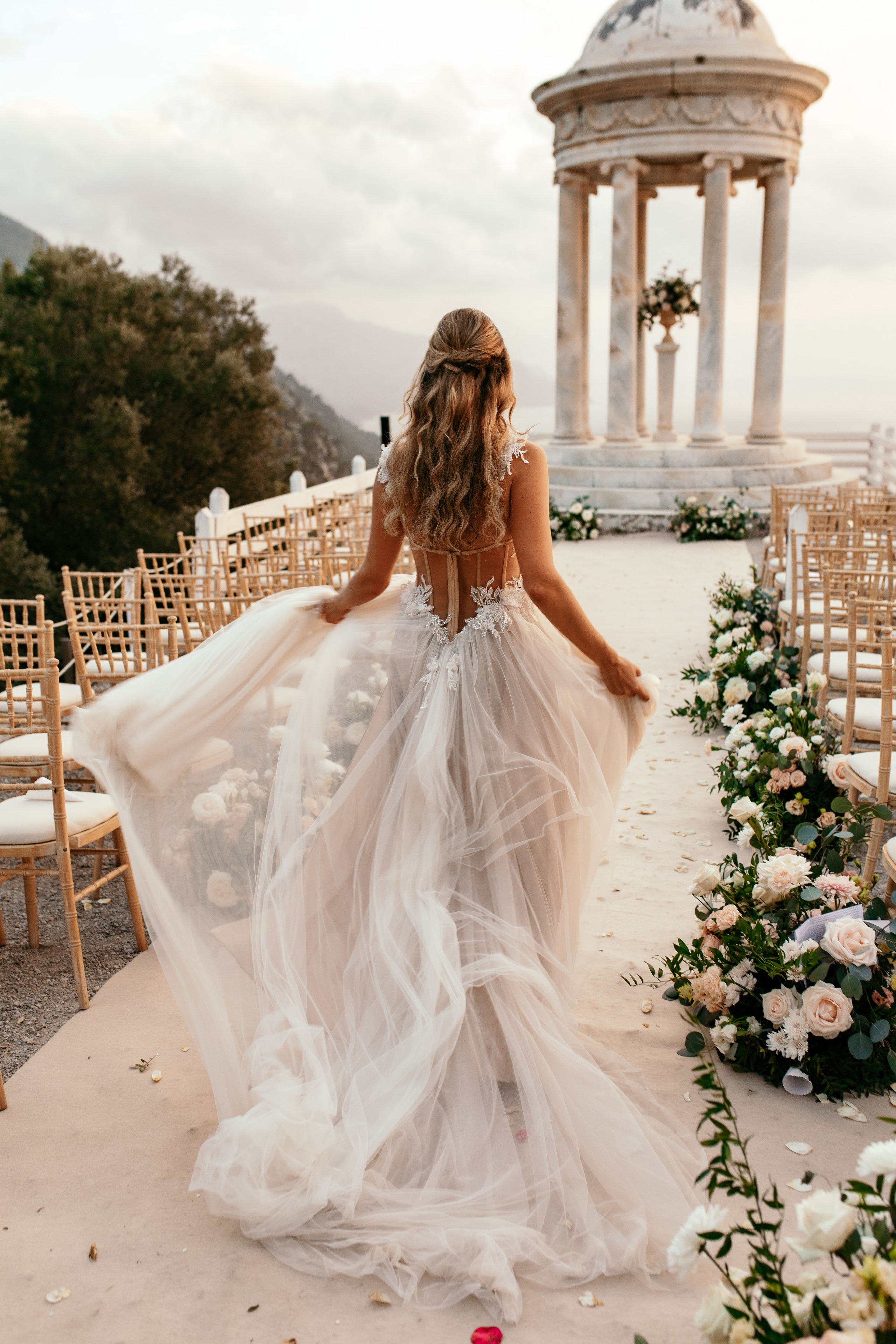 Wedding Ceremony in Son Marroig. Wedding Celebrant in Mallorca Iban Collin