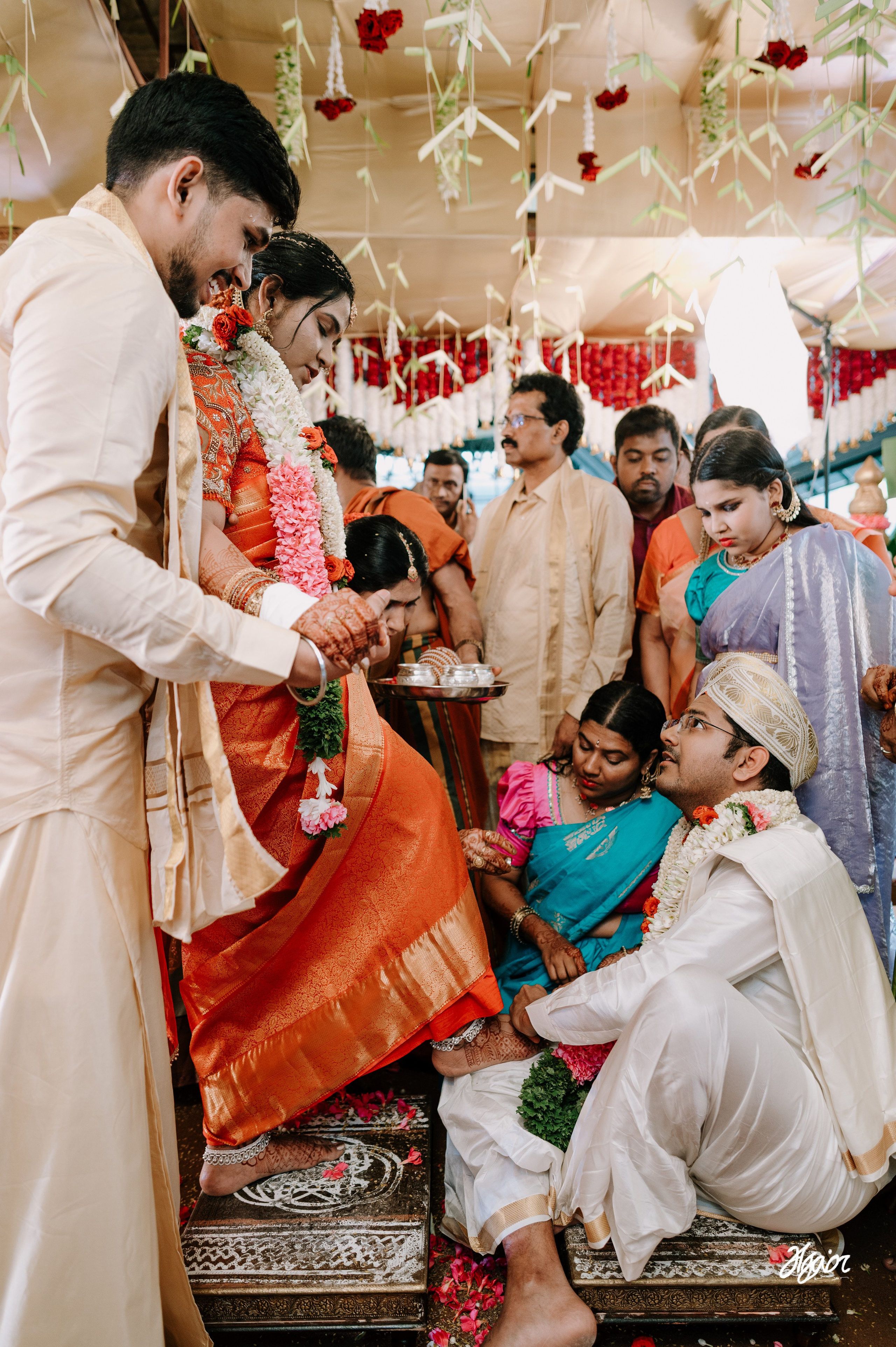 A Three-Day Bangalore Wedding Story | Emotional South Indian Wedding at KBL Saarang. Agam Vizha