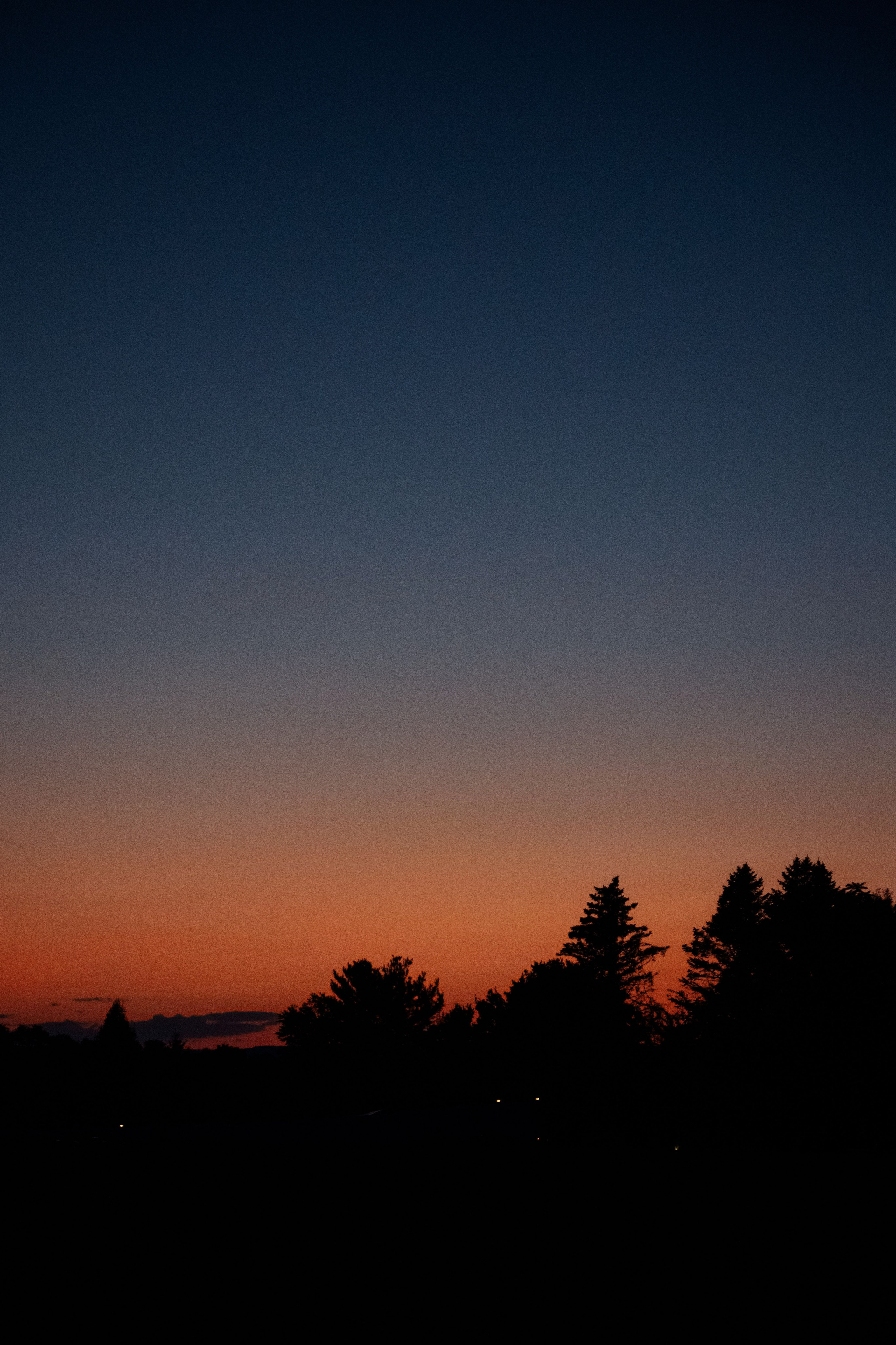 a plane flying over a field at sunset