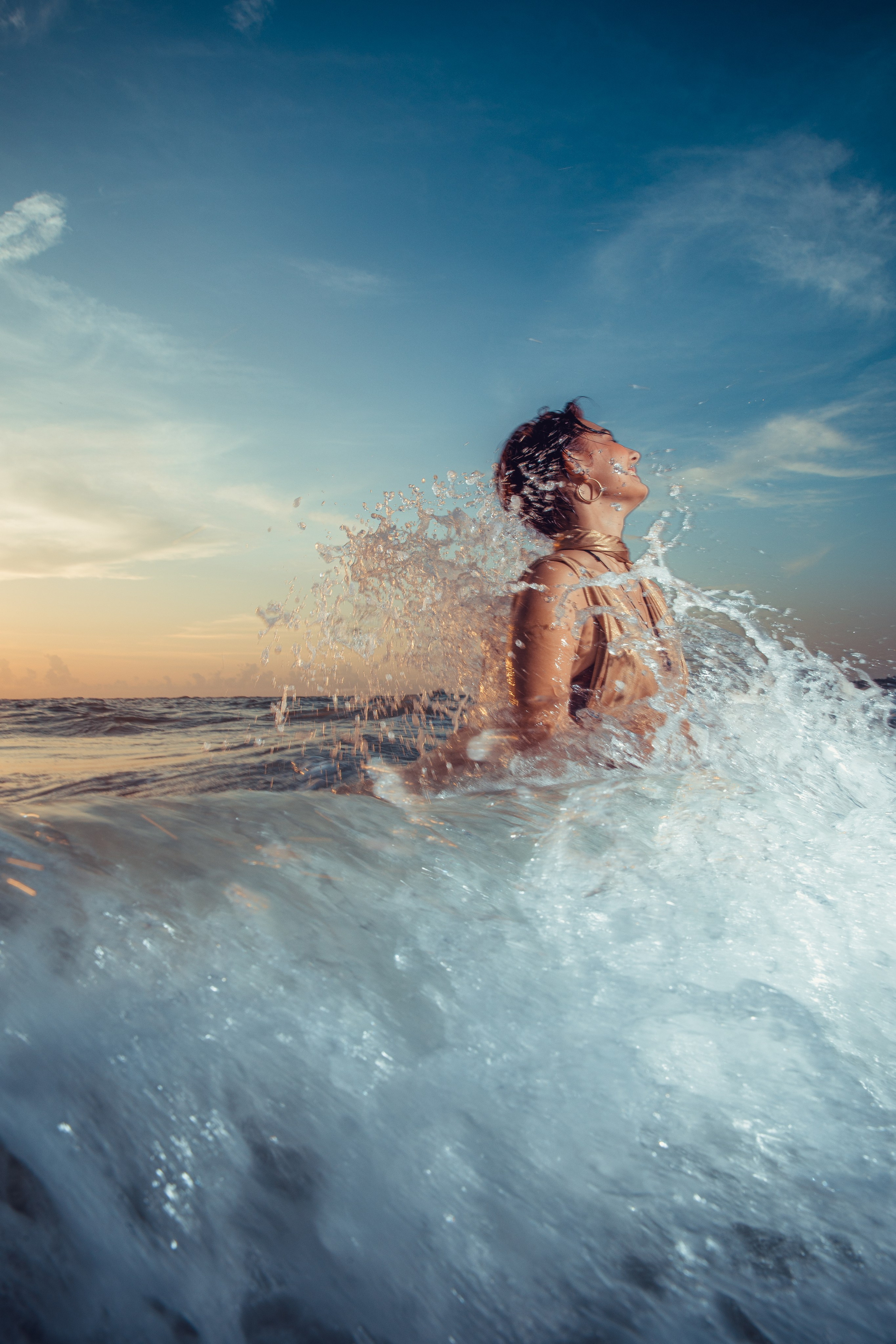 Along the Azure Shore. Fine Art Photography by Ksenia Mirnaya