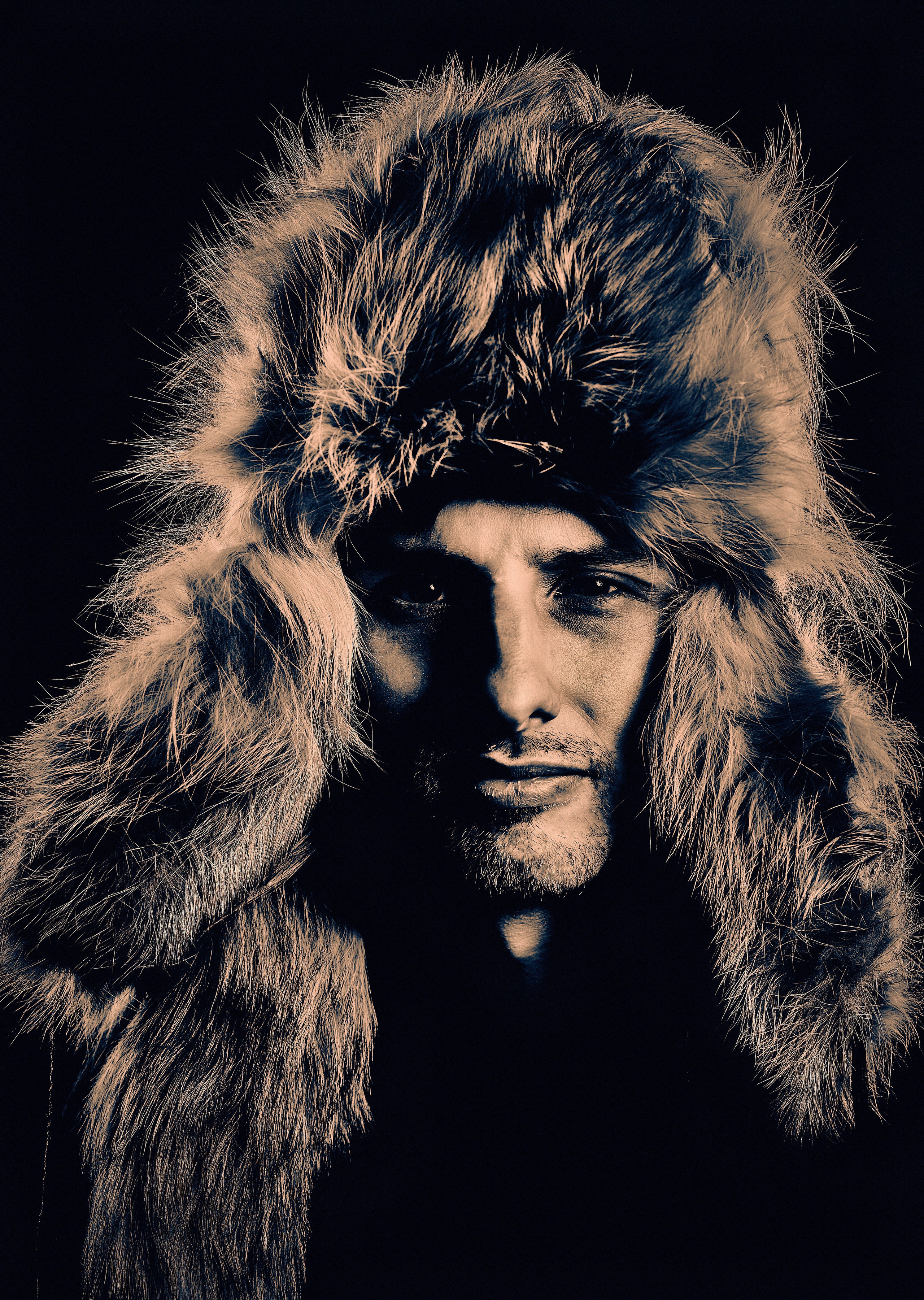 Męska sesja portretowa w stylistyce Bohaterów Jack’a Londona (z książki Biały Kieł) - Andriej Szypiłow - fotograf portretowy, Warszawa, Polska