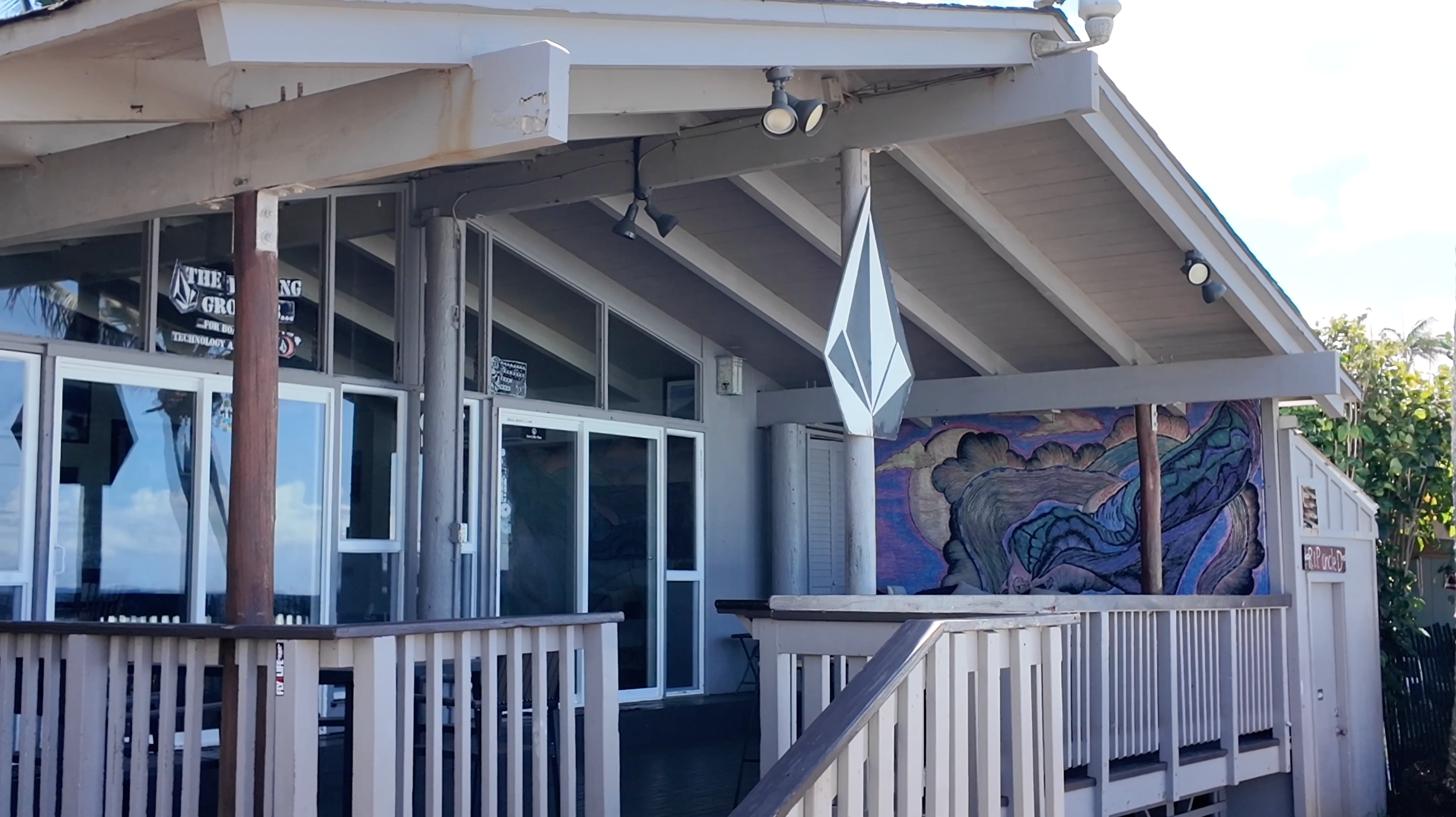 Legendary Volcom House at Banzai Pipeline