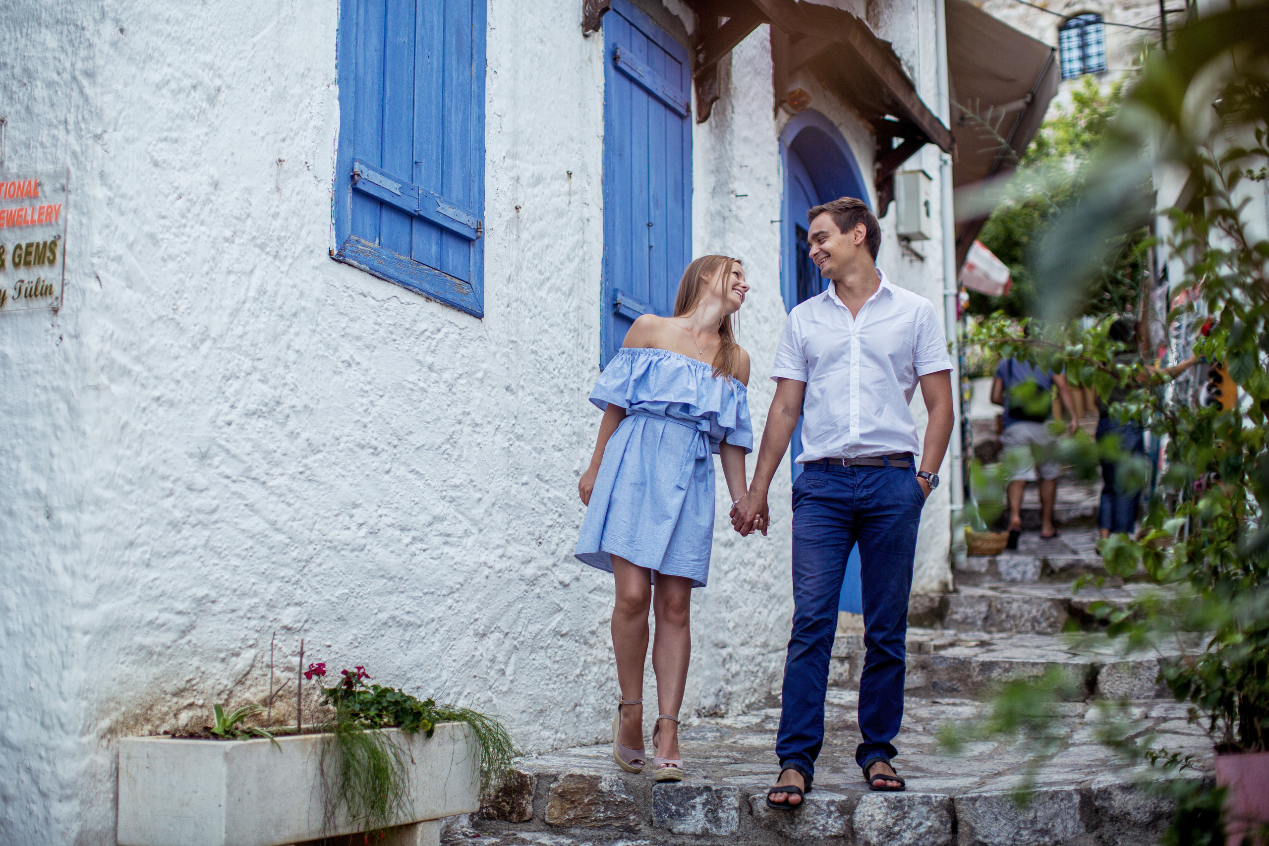 Романтическая фотосессия Love-story "ЛАЙТ" в старом городе Мармариса. Фотограф в Каппадокии / Julia Ganch