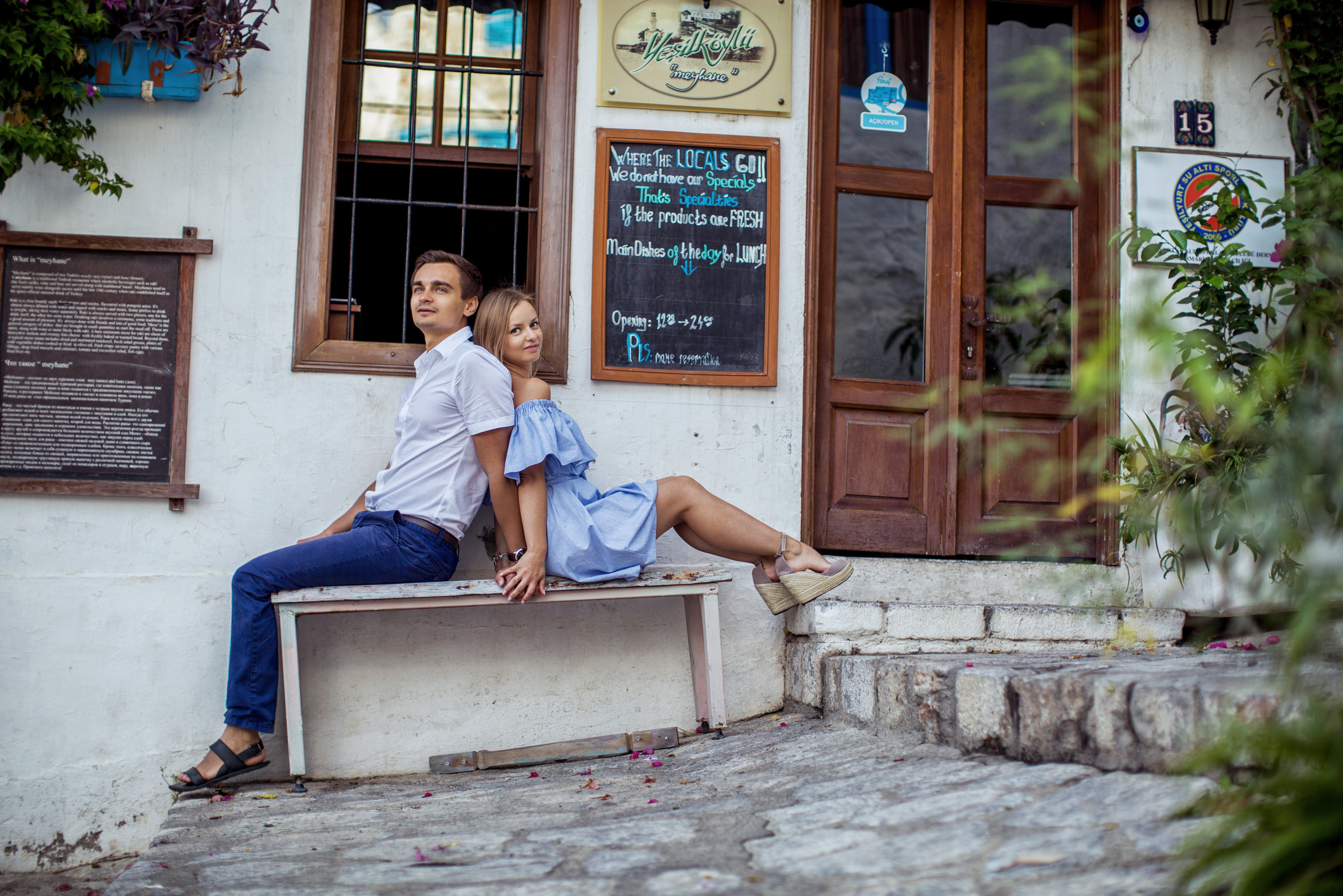 Романтическая фотосессия Love-story "ЛАЙТ" в старом городе Мармариса. Фотограф в Каппадокии / Julia Ganch