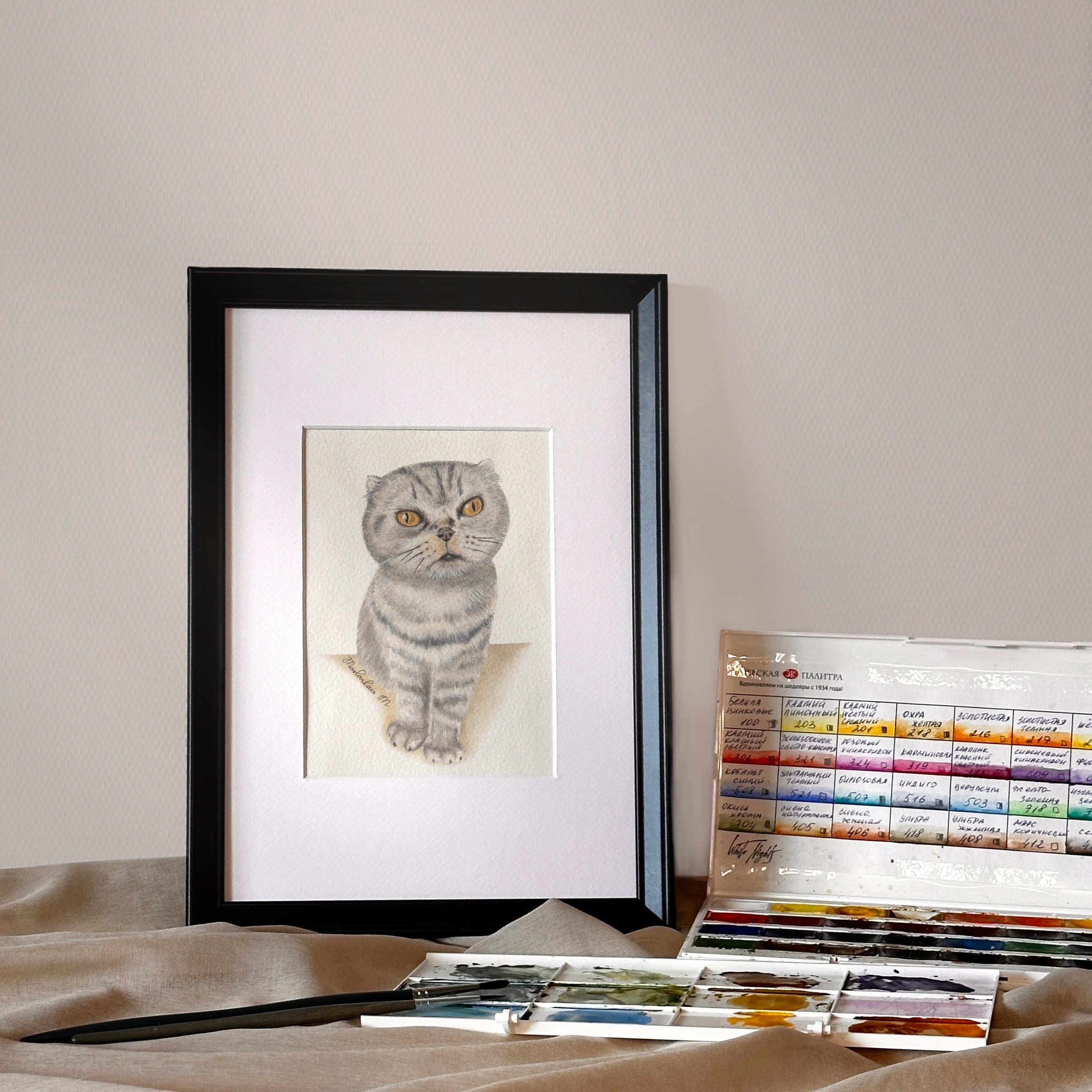 Watercolour Artist Marina Maslovskaia