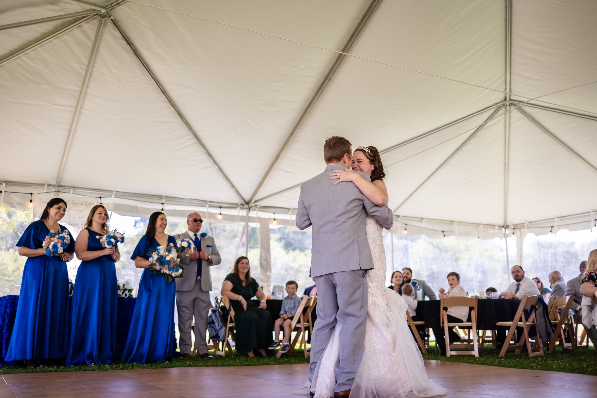 Bryan and Jessica at The Coastal Community Church in Charleston South Carolina. Wedding and portrait photography in Greenville SC