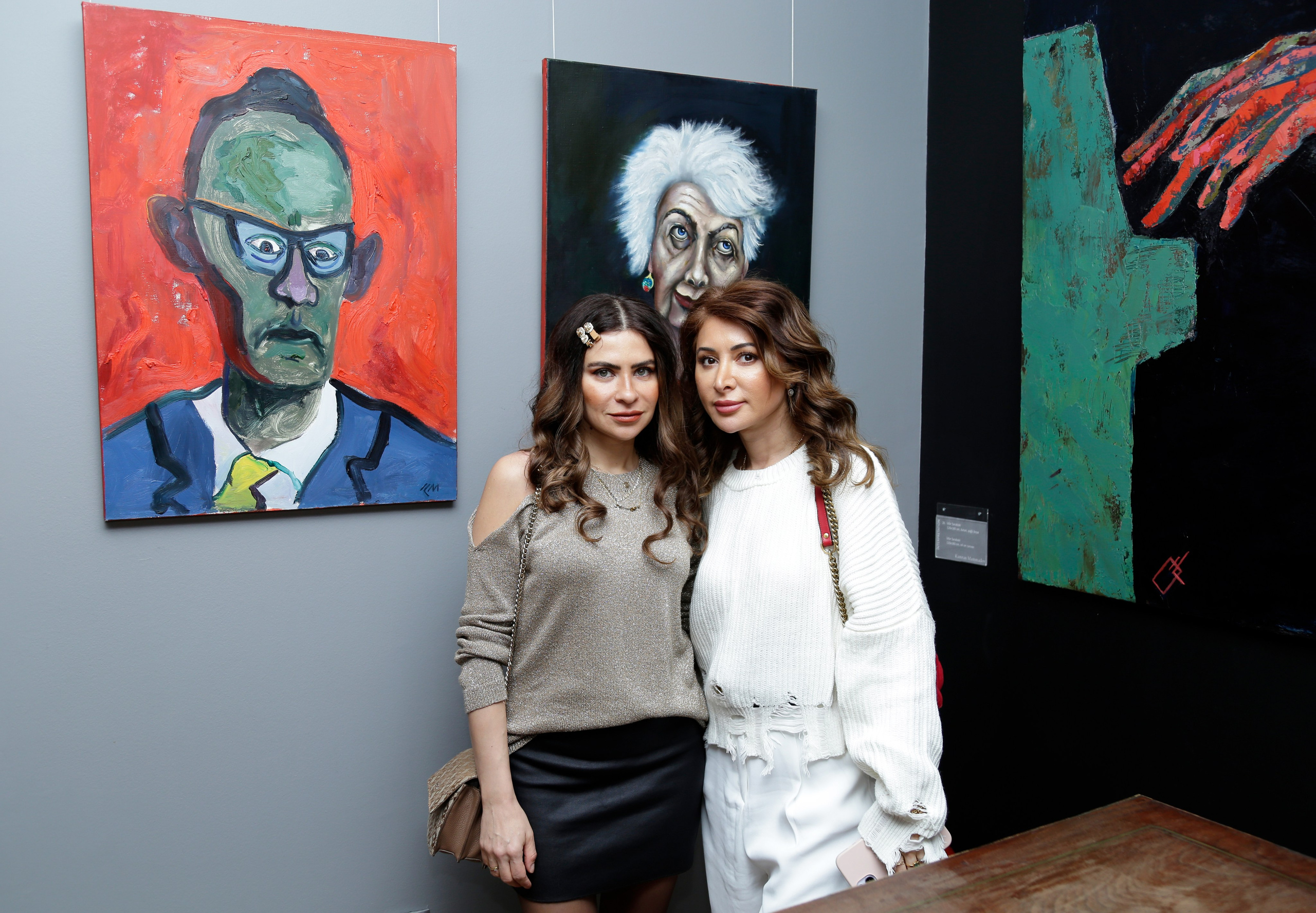 Photo report of “Interpretation” solo exhibition of Kamran Mammadov. KAMRAN MAMMADOV ART