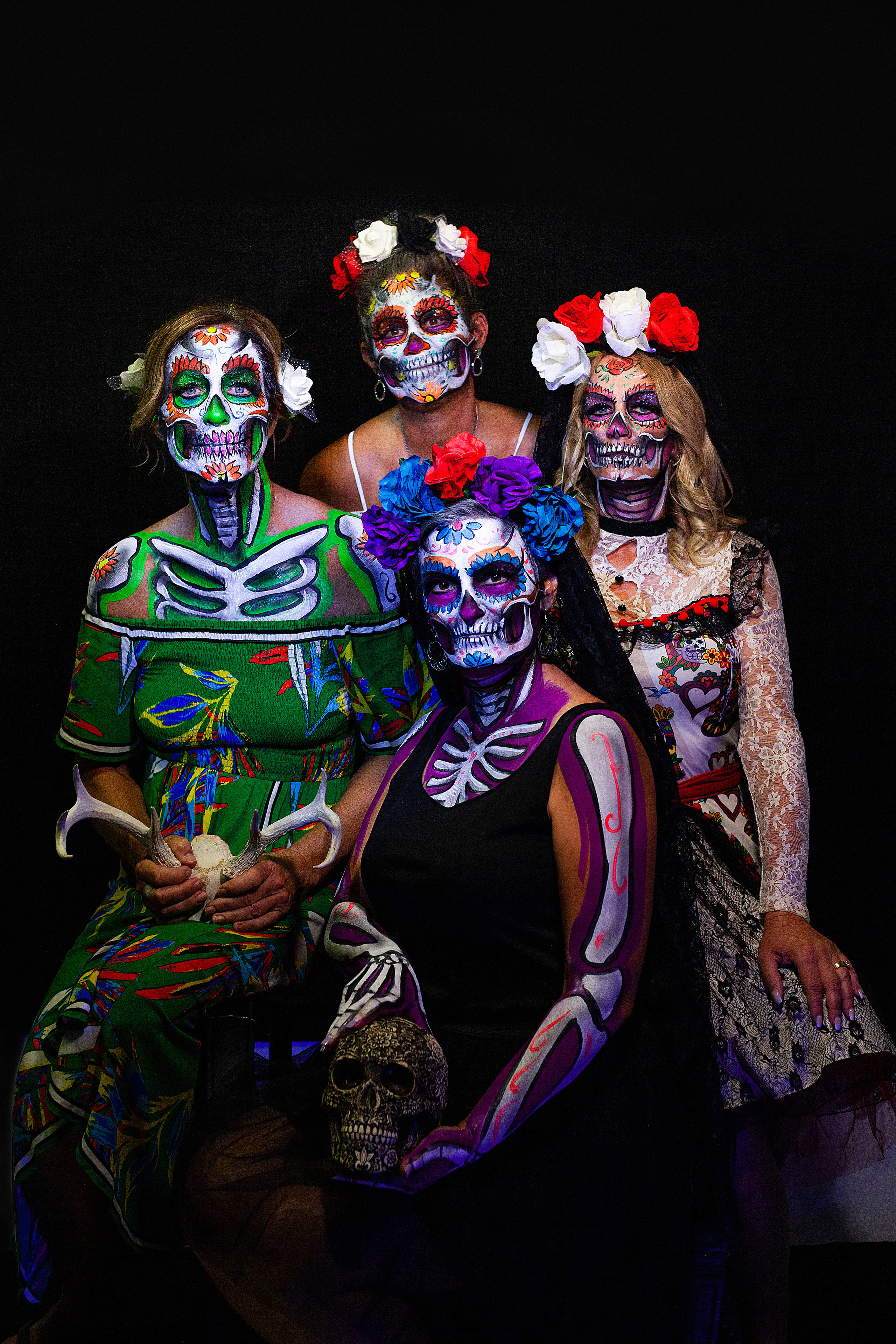 Catrinas y Halloween. Victoria Castellanos. Photographer in Mazatlán