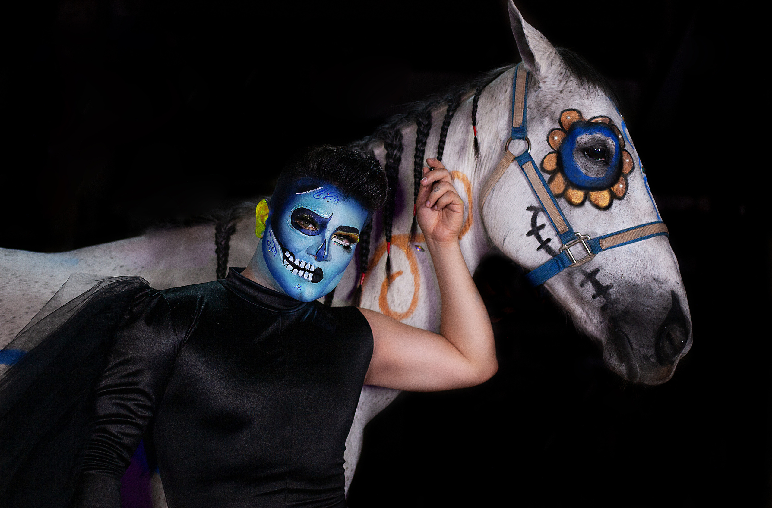 Catrinas y Halloween. Victoria Castellanos. Photographer in Mazatlán