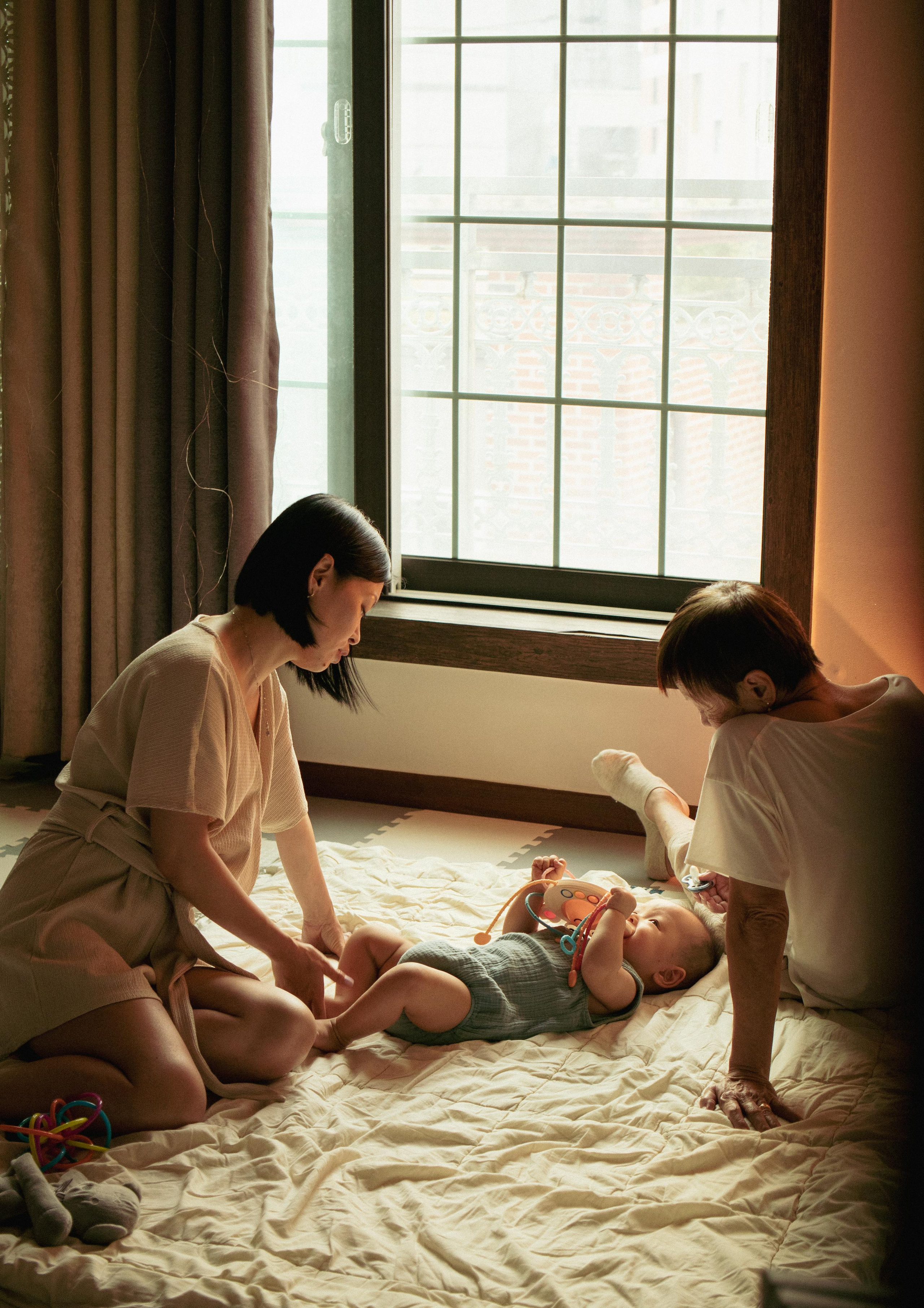 Фотограф беременности, ньюборн и годовасиков в Корее Жанна Хан