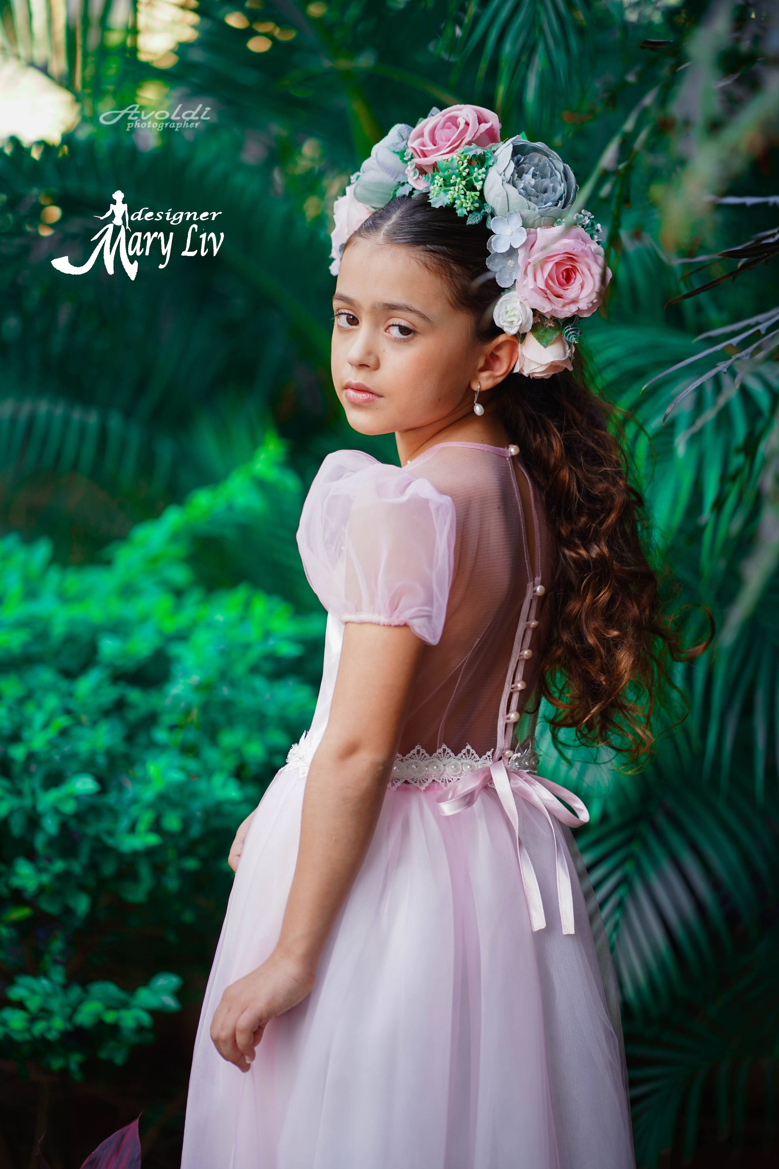 שמלה " Roza ". מרי ליב, מעצבת שמלות בתפירה אישית