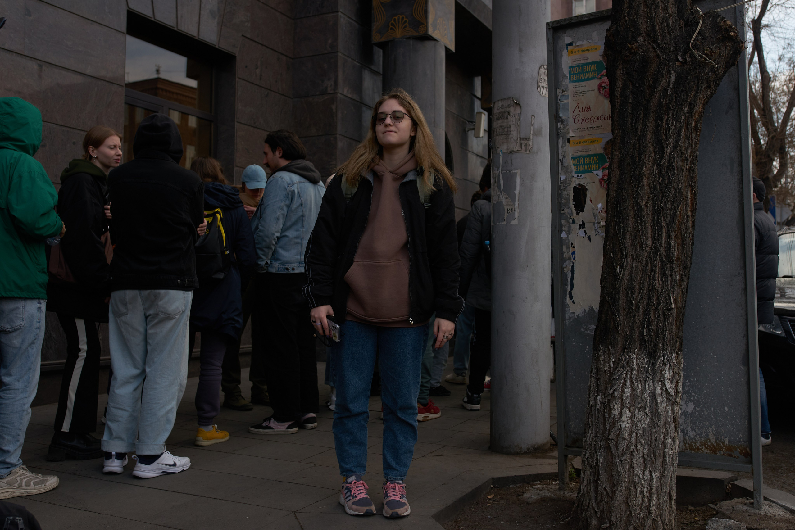 A scream that can't be heard. Visual artist