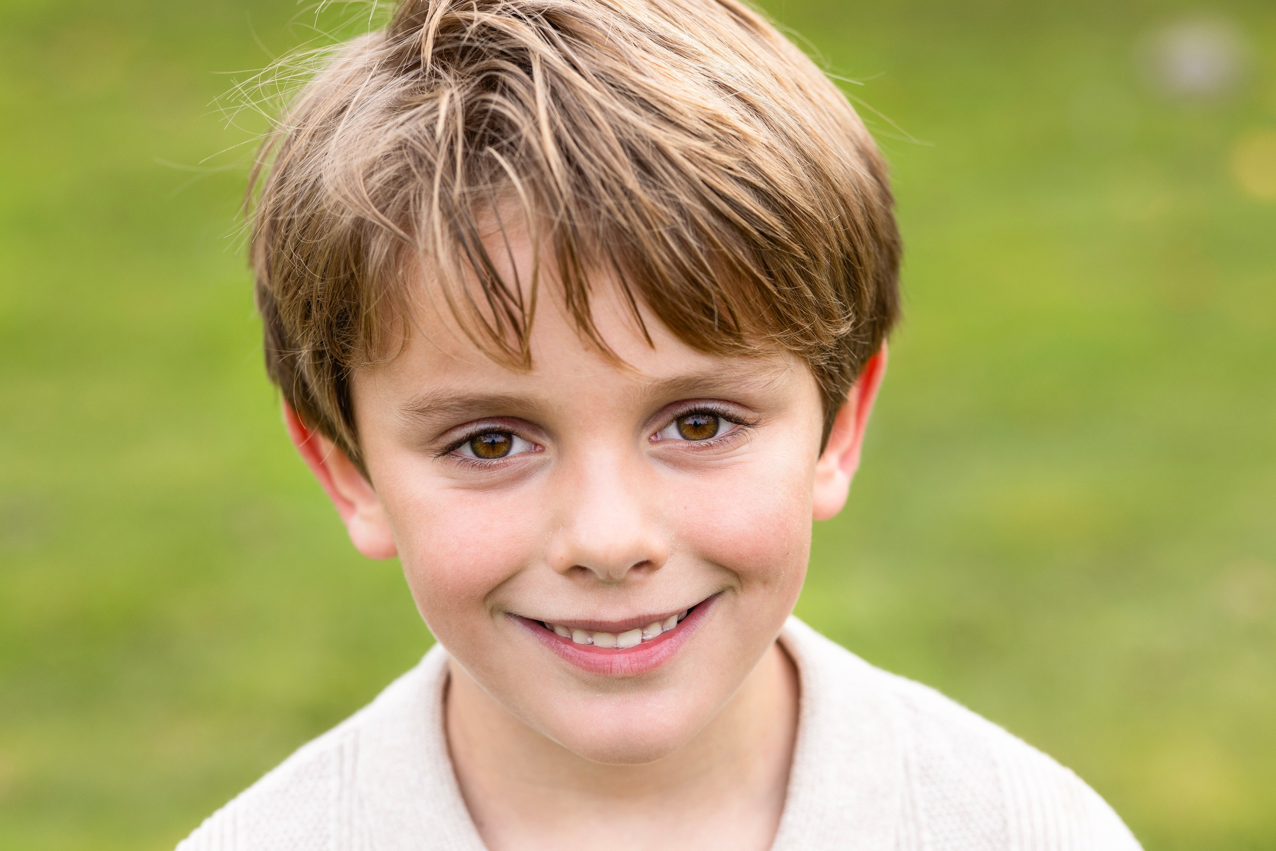 Kind met blije glimlachen – Fotografie