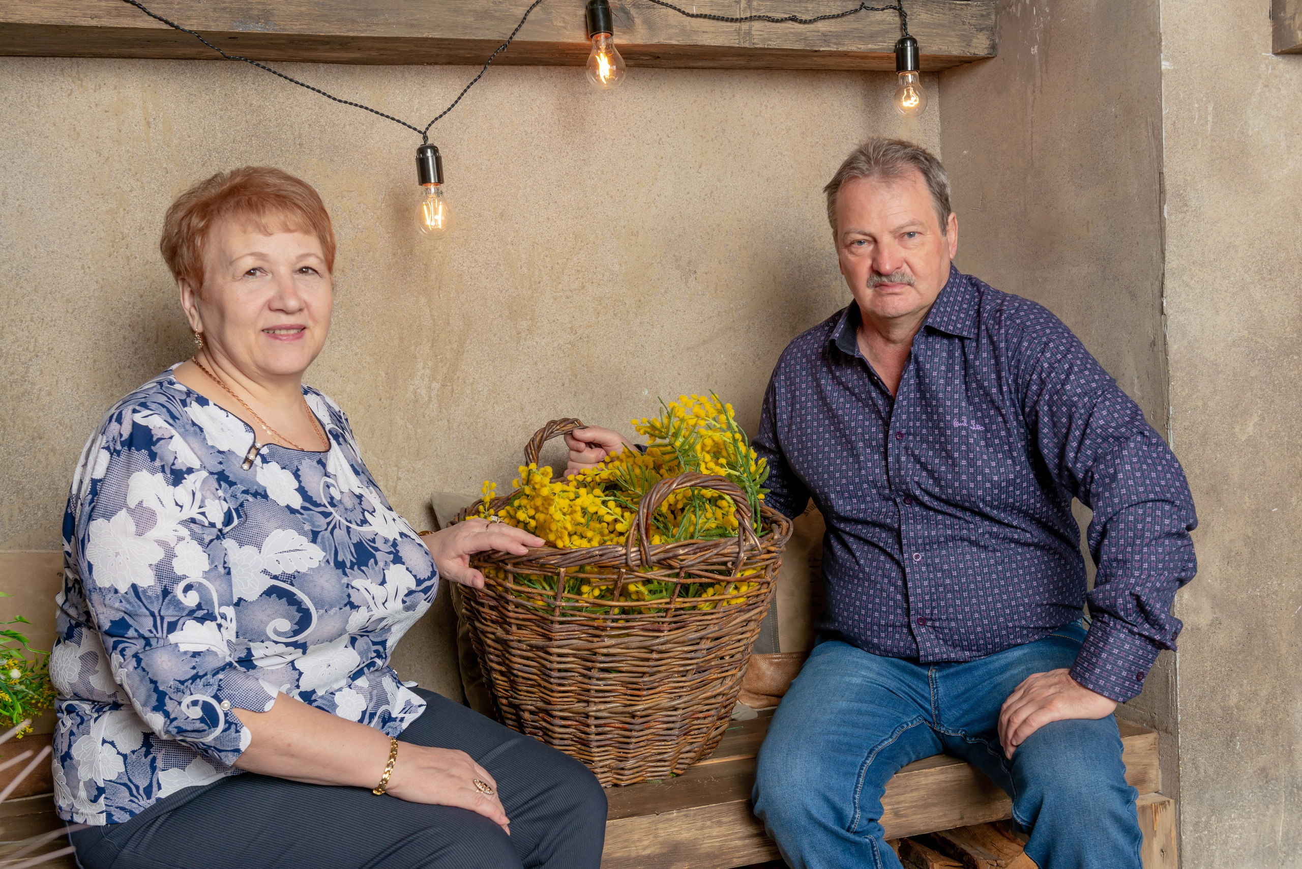 Photosession of a married couple in the studio. FOTÓGRAFO MÉXICO QUINTANA ROO