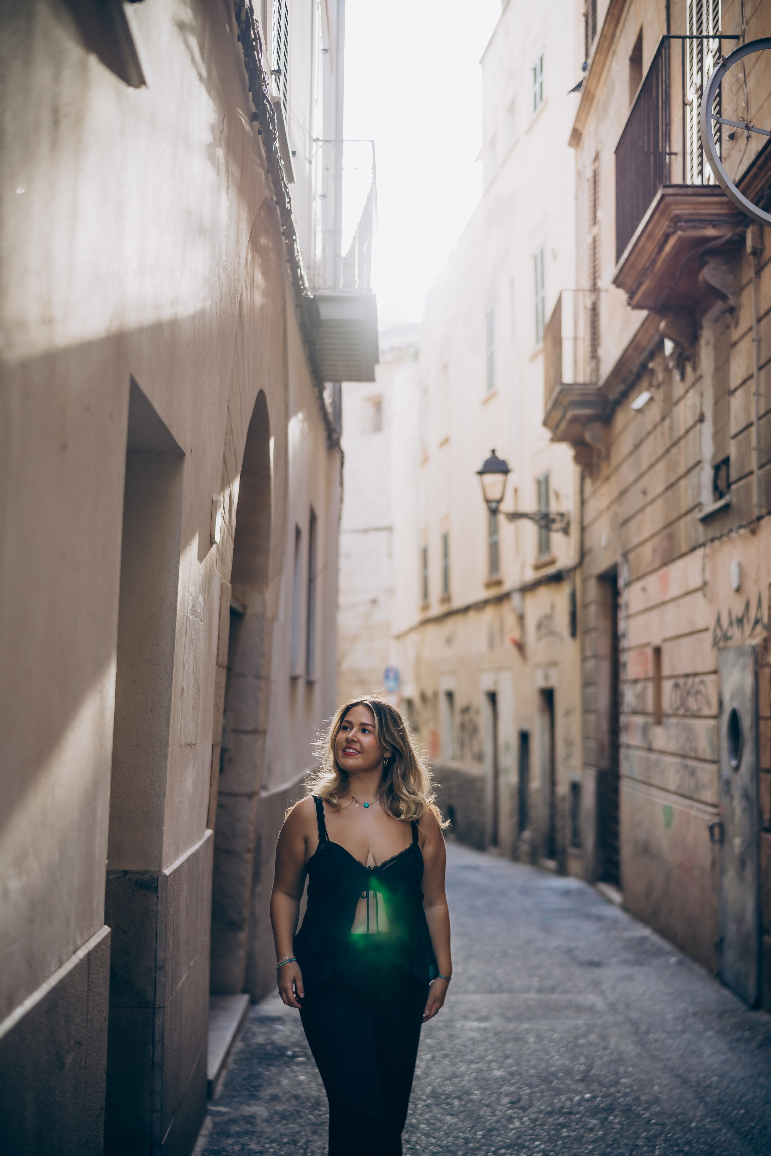 Walking in Palma. Photographer in Mallorca