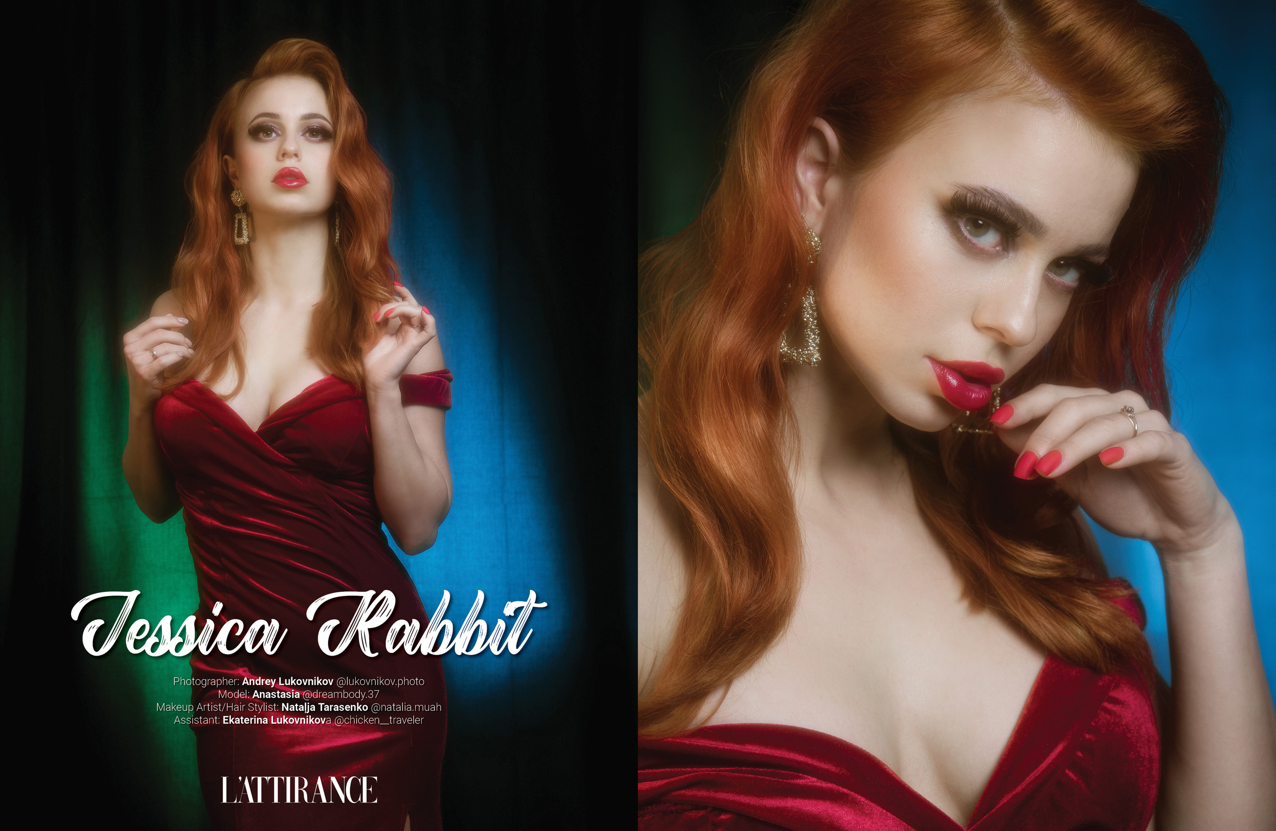 Публикация фотографа в журнале L'attirance Magazine #12