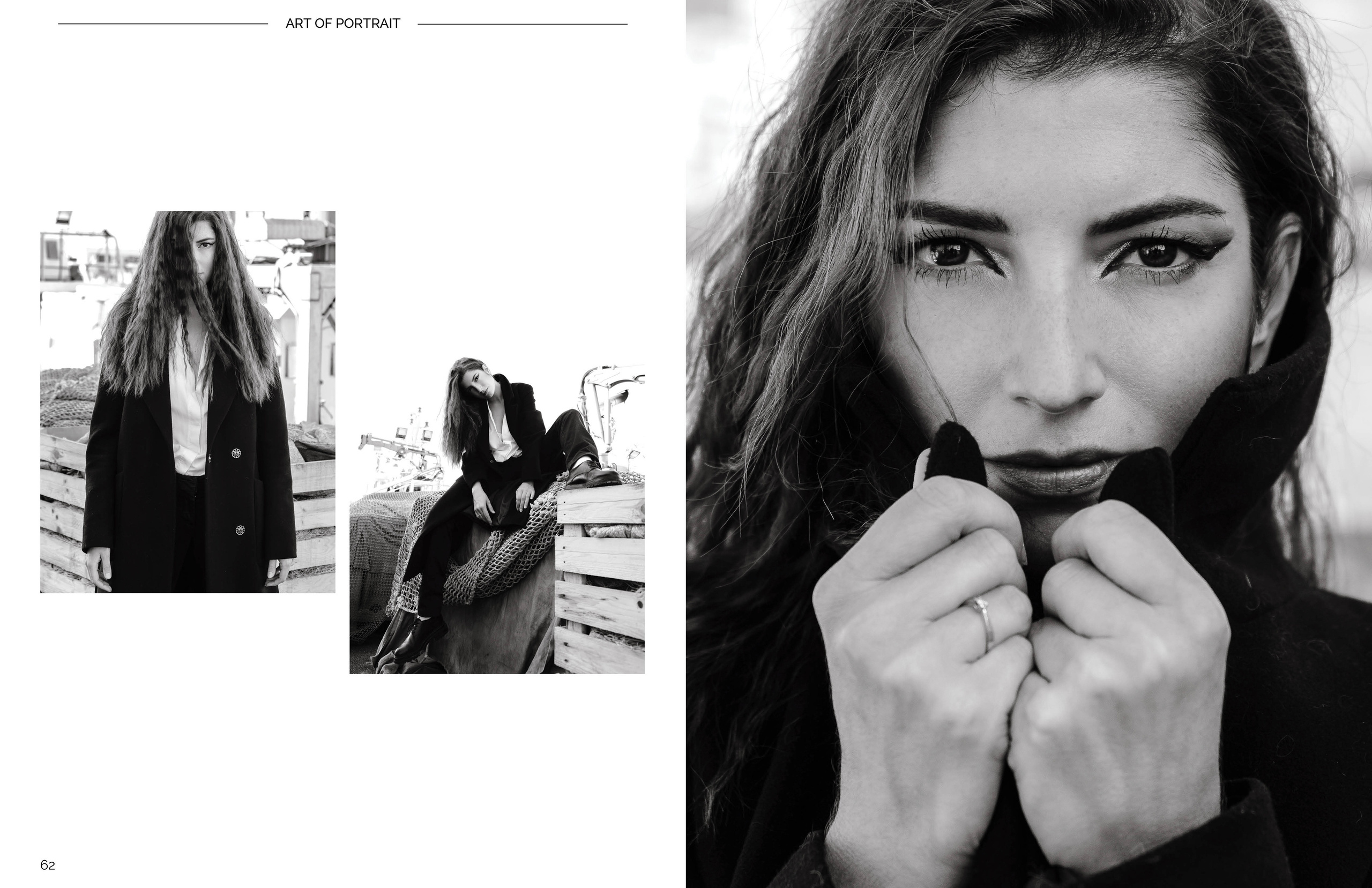 Art of Portrait #62 (Stranger in the port)