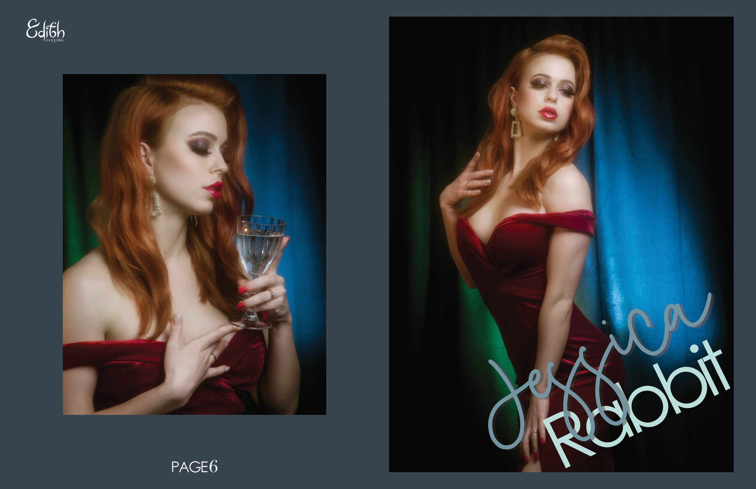 Publication of a photographer in a magazine Edith Magazine #528