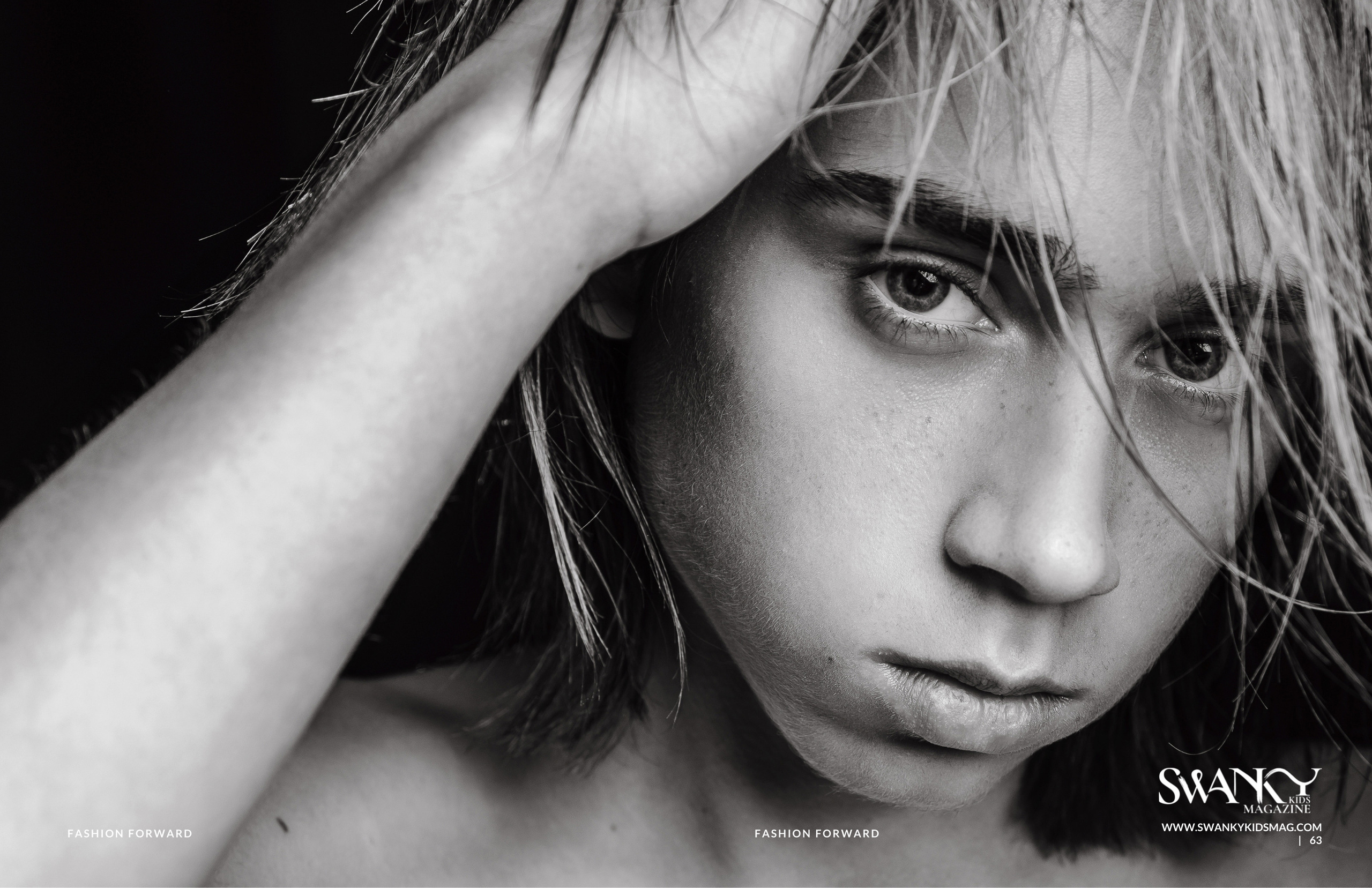 Publication of a photographer in a Swanky Kids Magazine #15