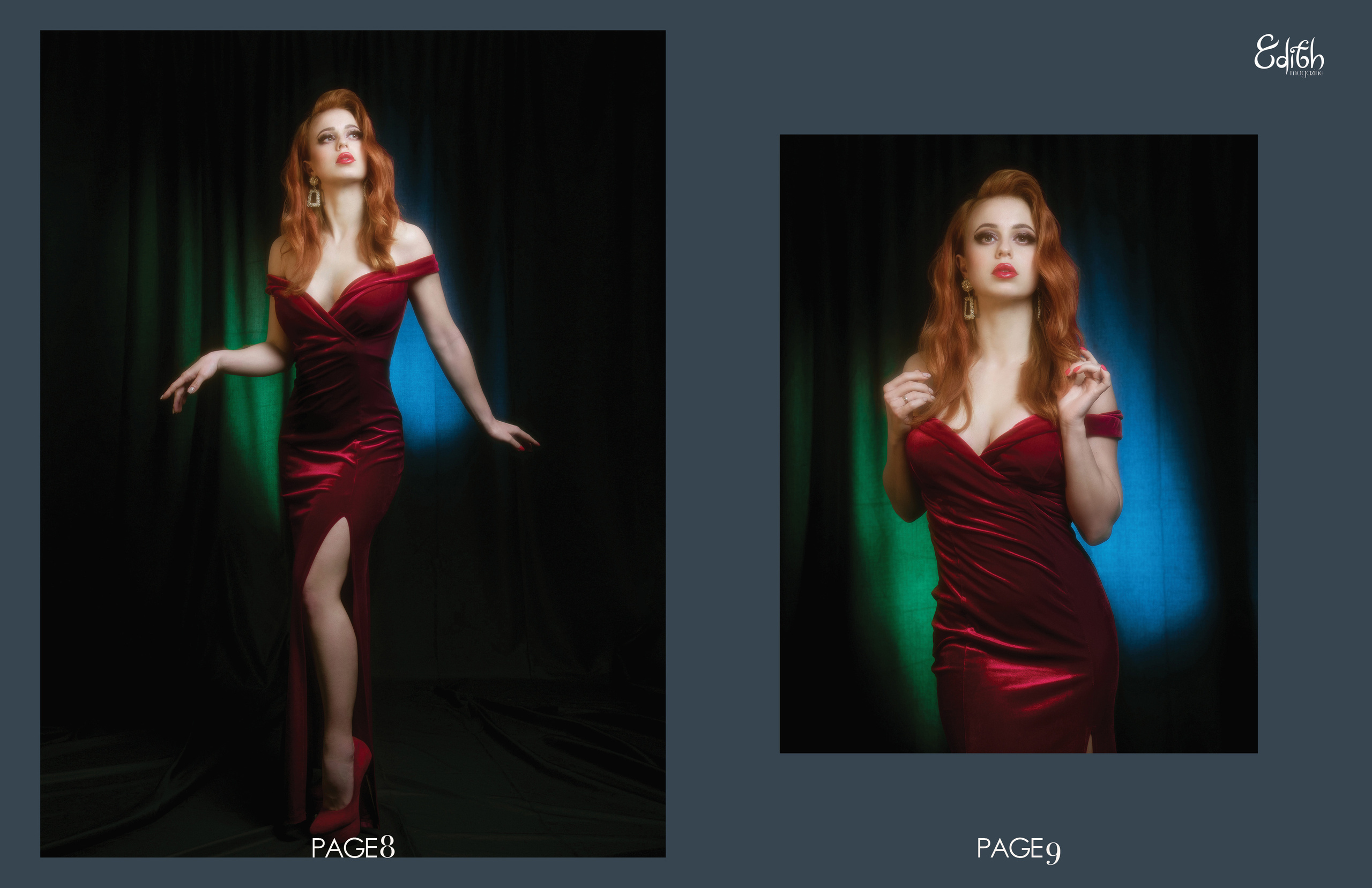 Publication of a photographer in a magazine Edith Magazine #528