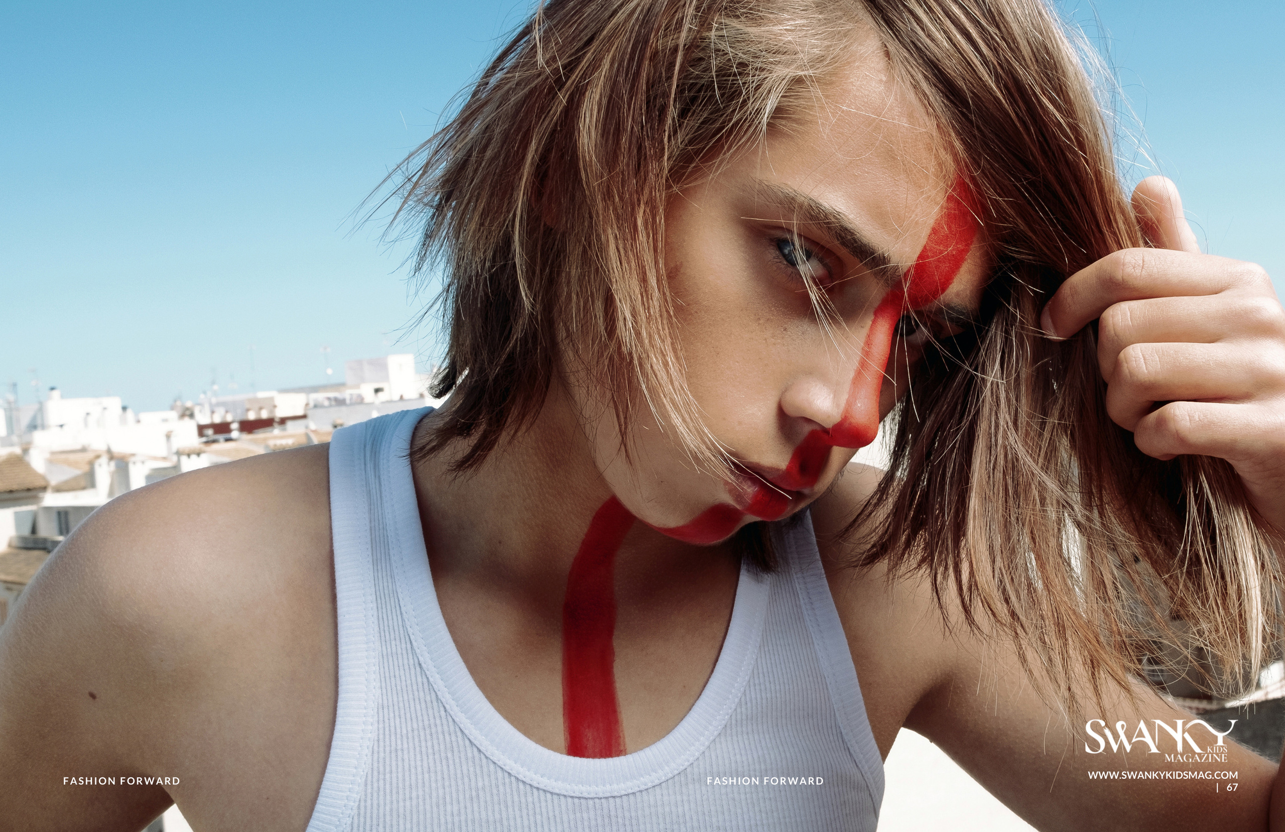 Publication of a photographer in a Swanky Kids Magazine #15