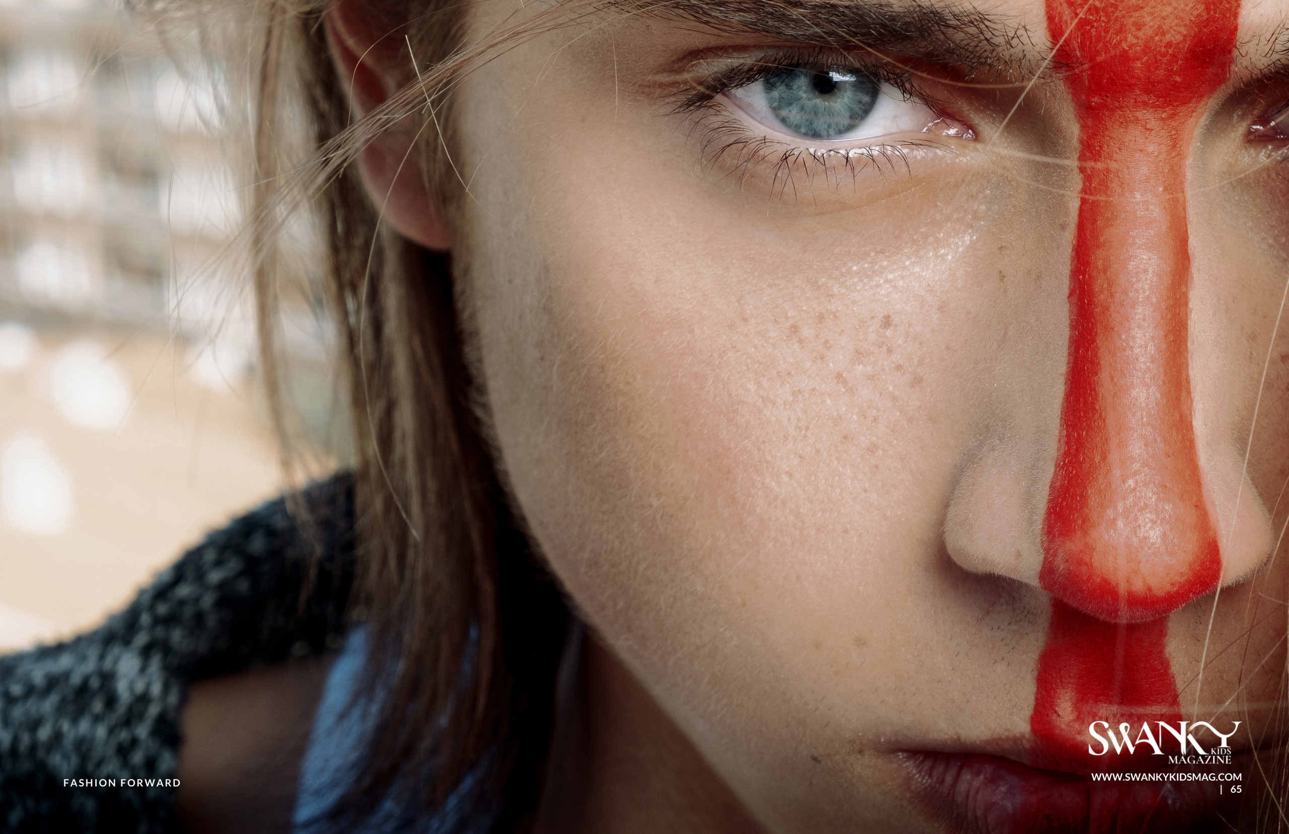 Publication of a photographer in a Swanky Kids Magazine #15
