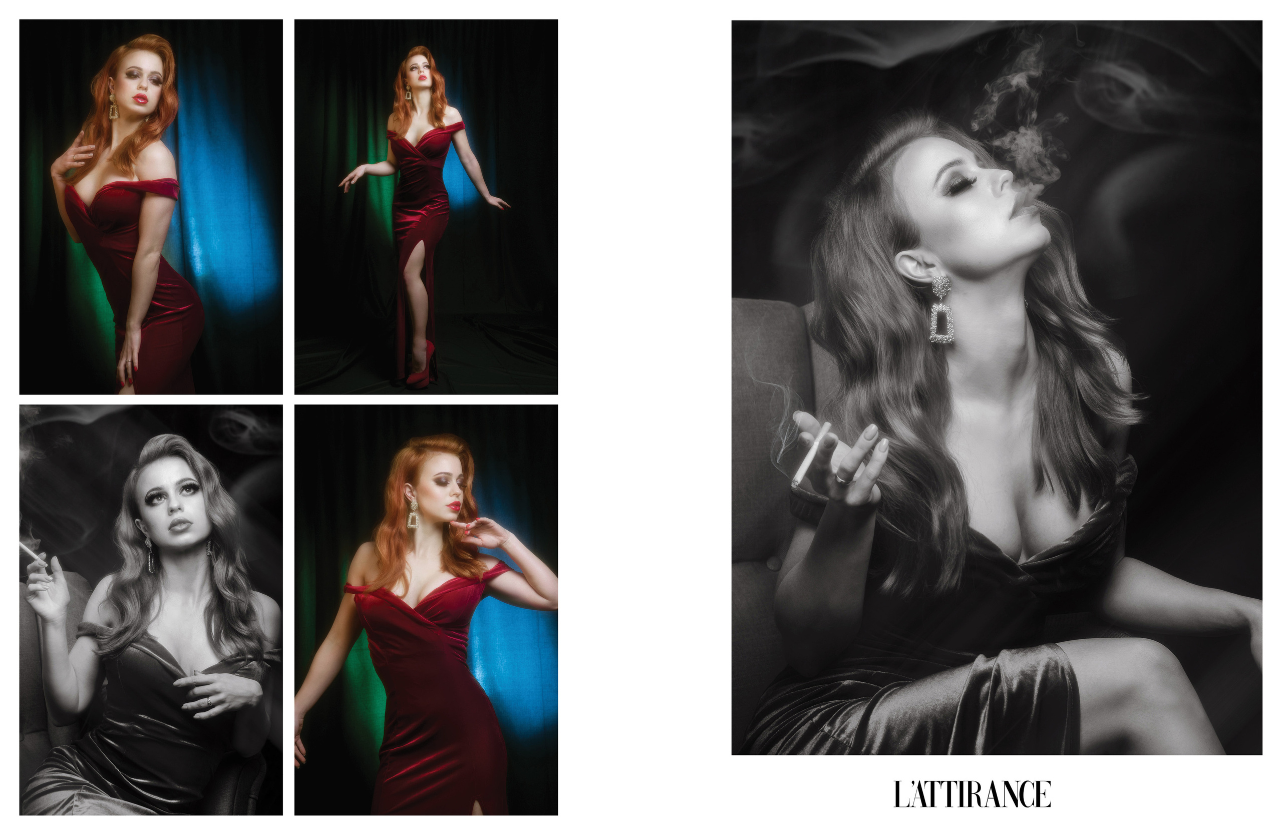 Публикация фотографа в журнале L'attirance Magazine #12