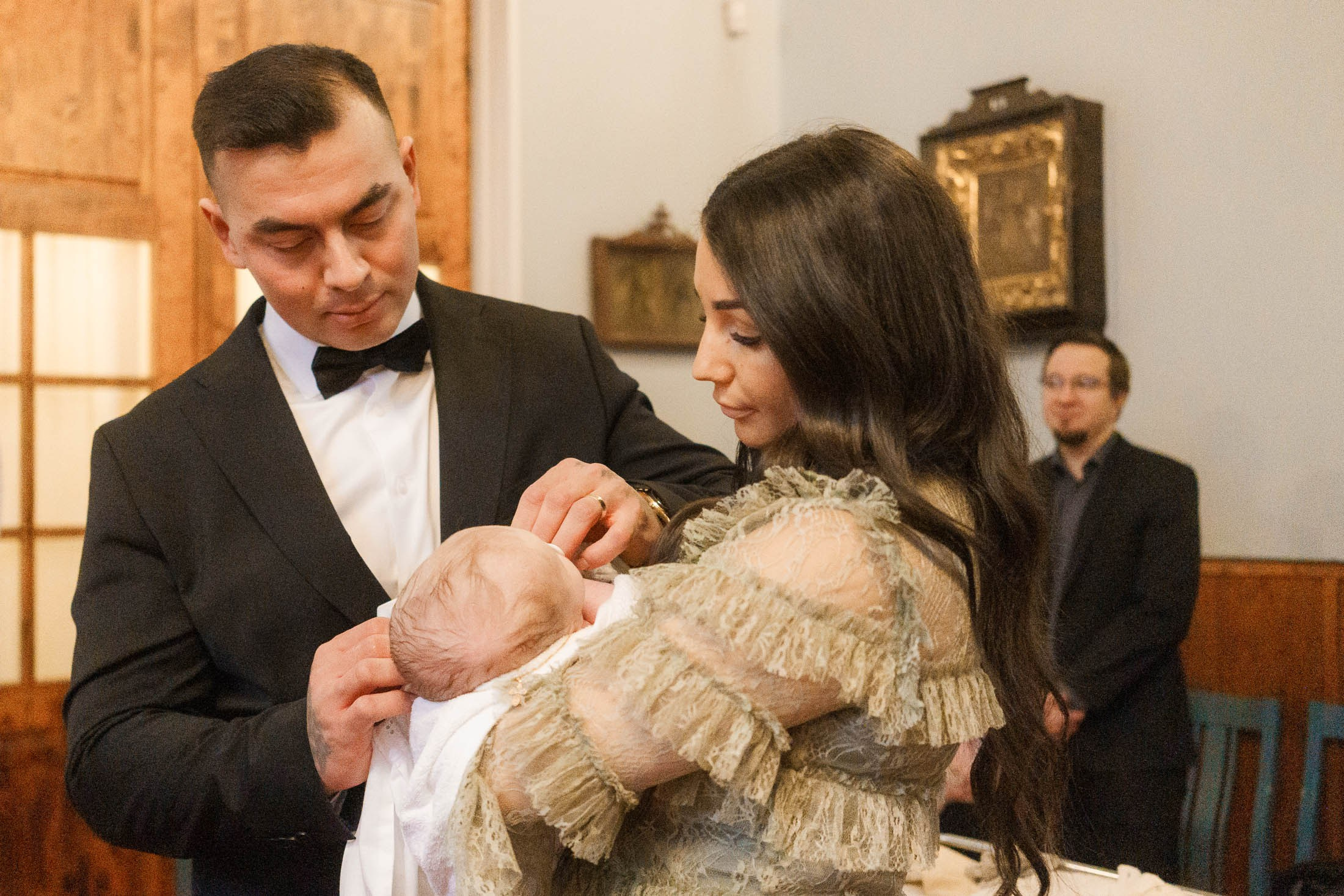 Ristiäiskuvaus Tikkurilan ortodoksisessa kirkossa