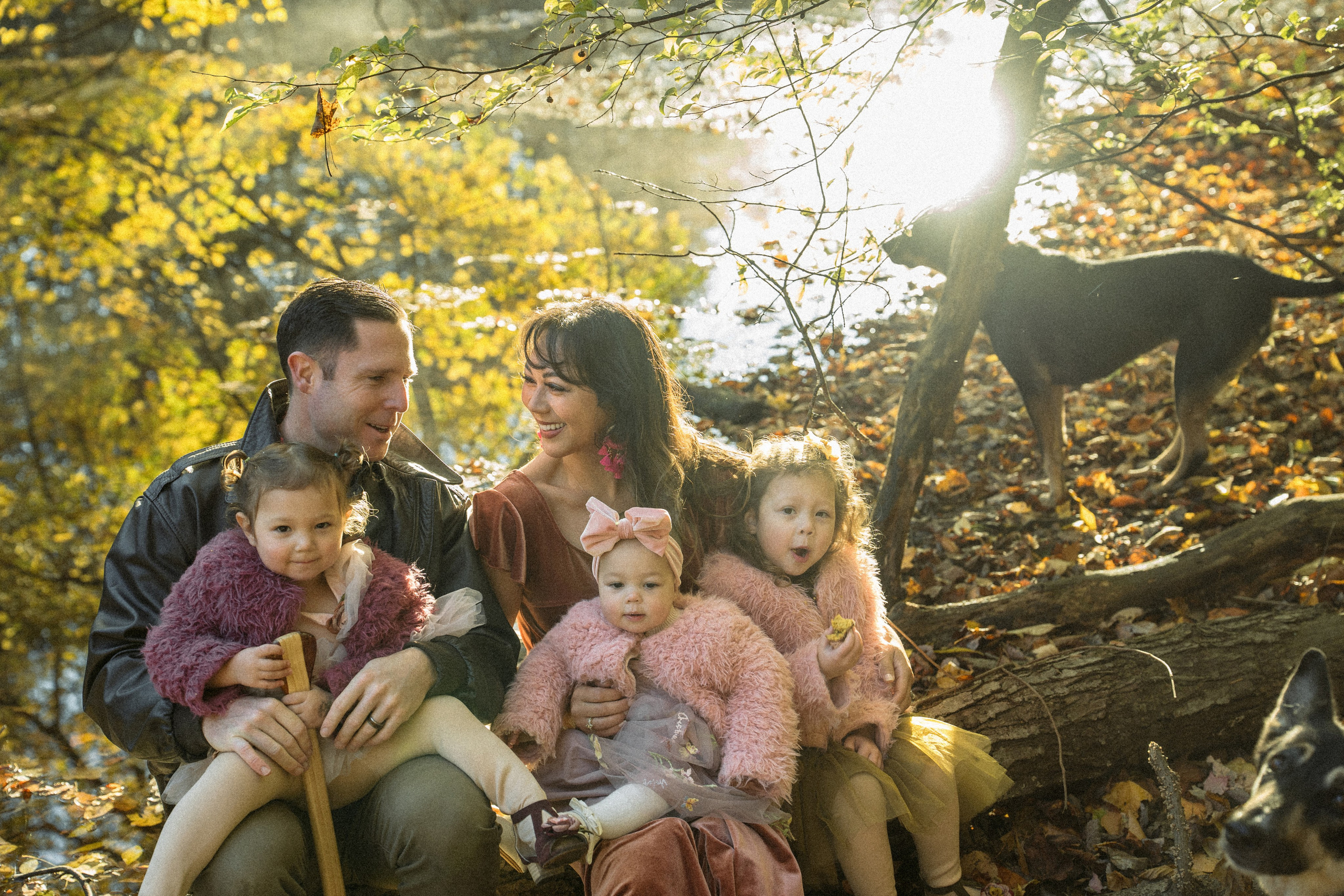 Clint, Christine, Etta, Leighton, Elodie. Sunrise. Alisa Tant — Family and newborn photographer Bucks County, Montgomery county, Philadelphia, NJ