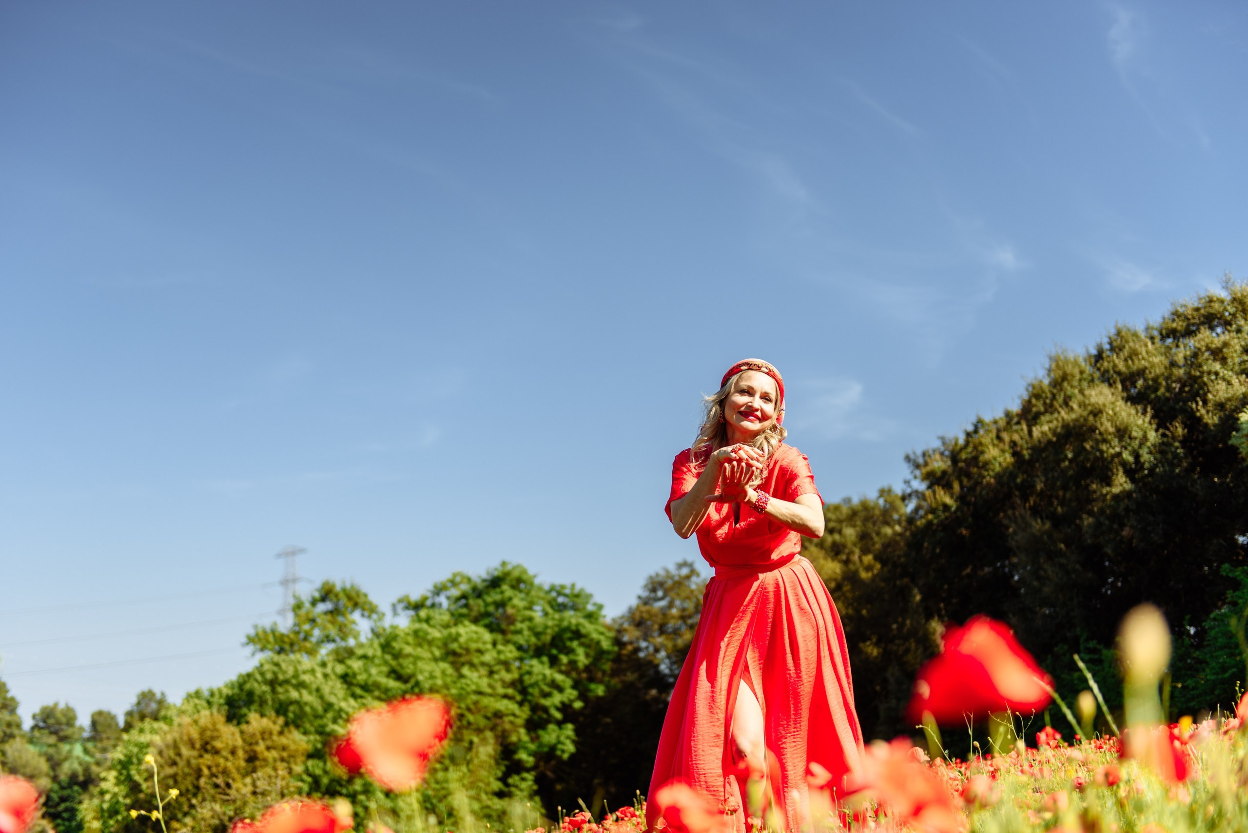 Amapolas Floreciendo. Фотограф Екатерина Гасанова — фотосессии в Барселоне