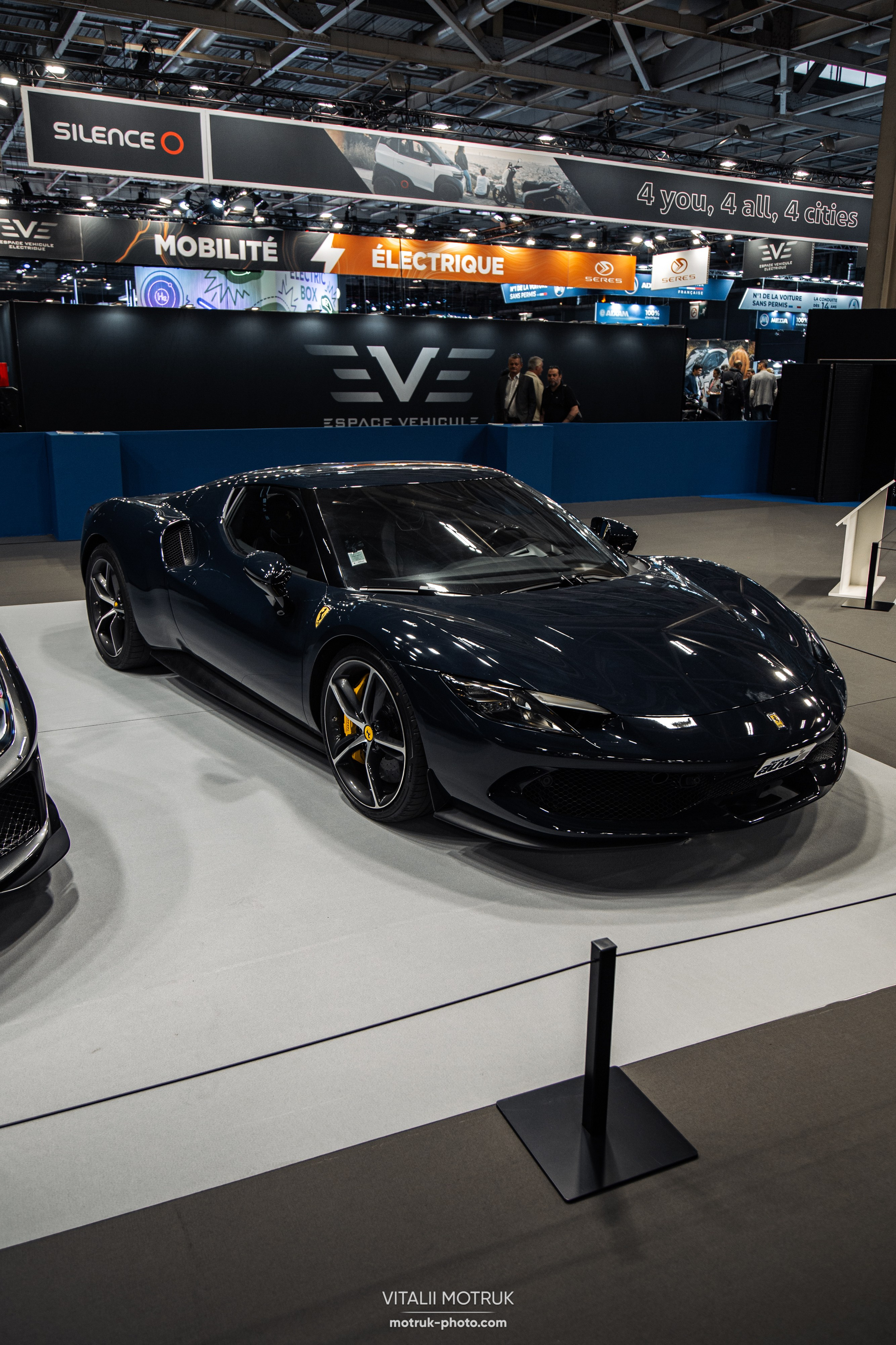 Mondial Auto 2022. Photographe de voitures à Paris — Vitalii Motruk