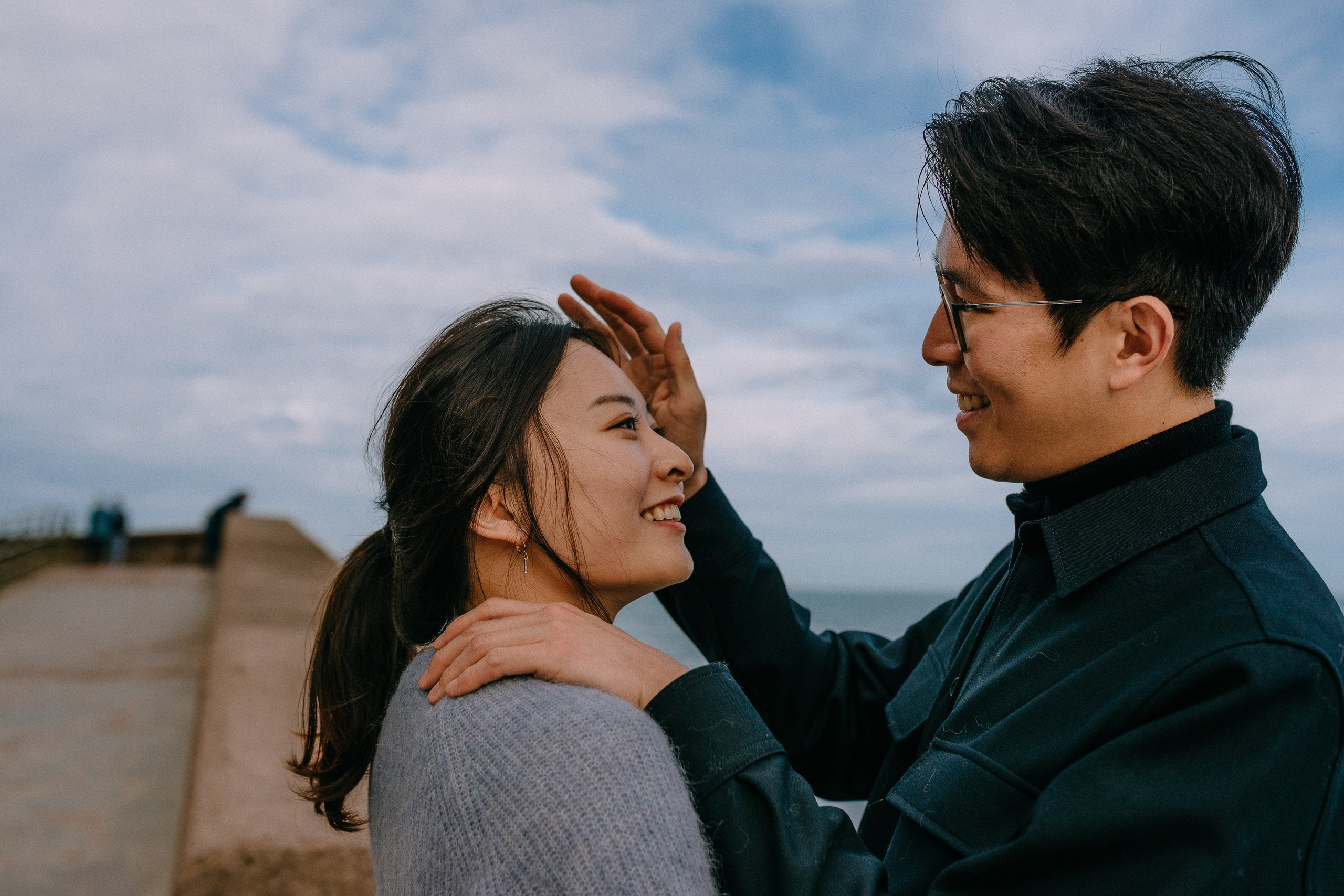 Couple photohoot in San-Sebastian. Photographer in Bilbao Irina Makou