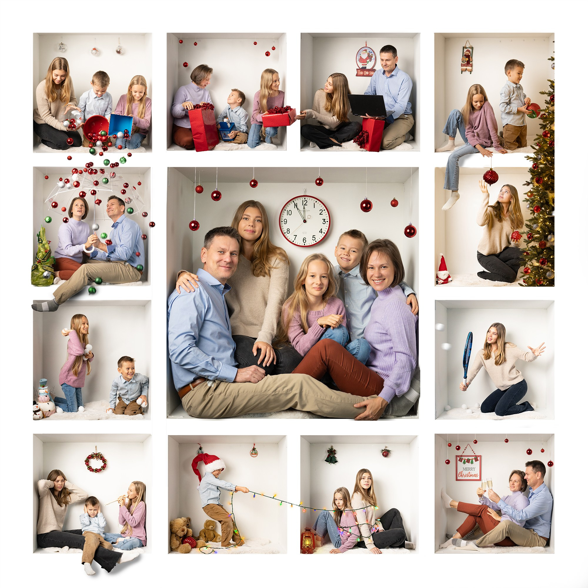 Photoshoots in a box. Photographer Irina Kozhemyakina. Houston