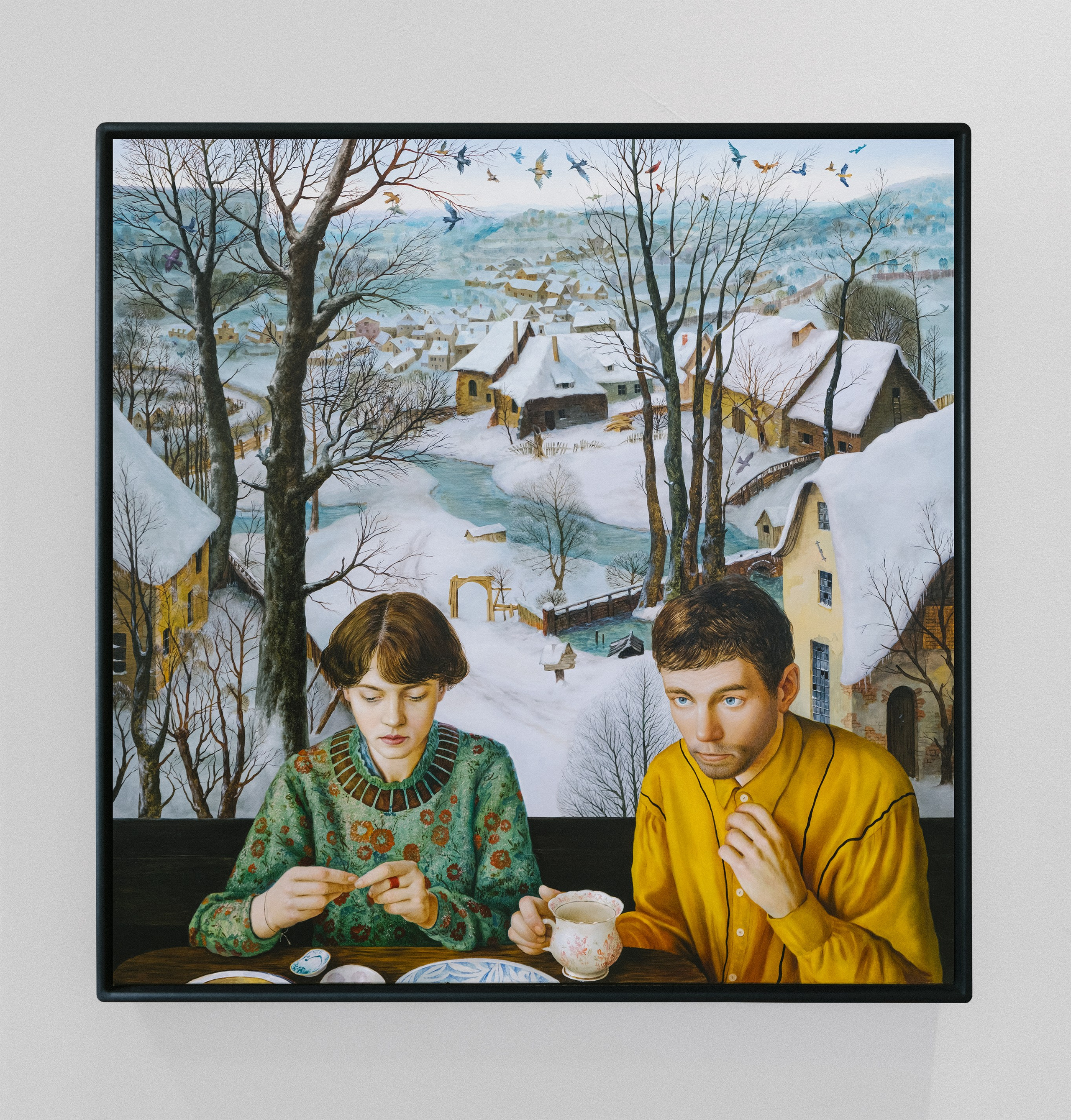 Teatime with Bruegel. ELEN BEZHEN