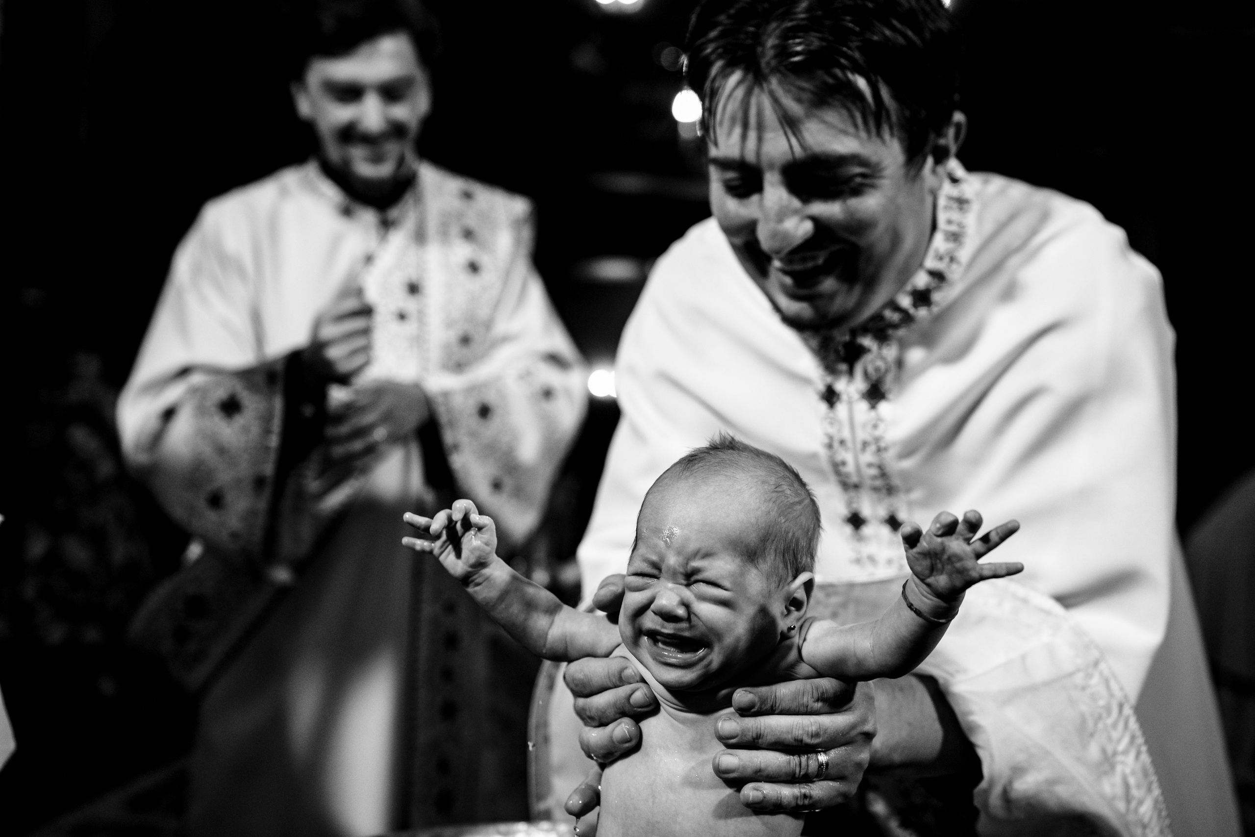 Aida, Clara, Francesca. Acasă