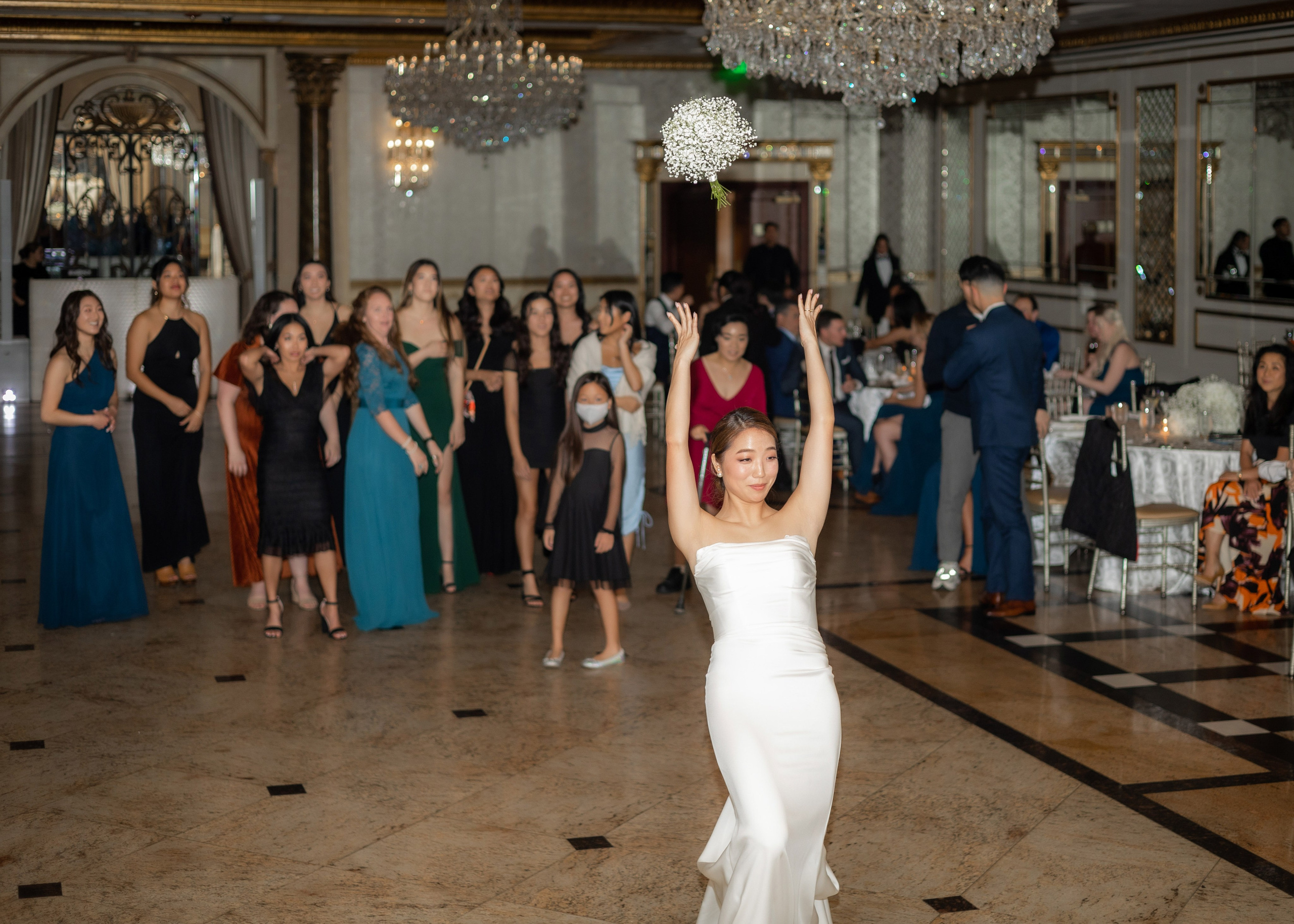 Conner Wiburn & Esther Roh in The Venetian in Garfield, NJ. Wedding Photo & Video