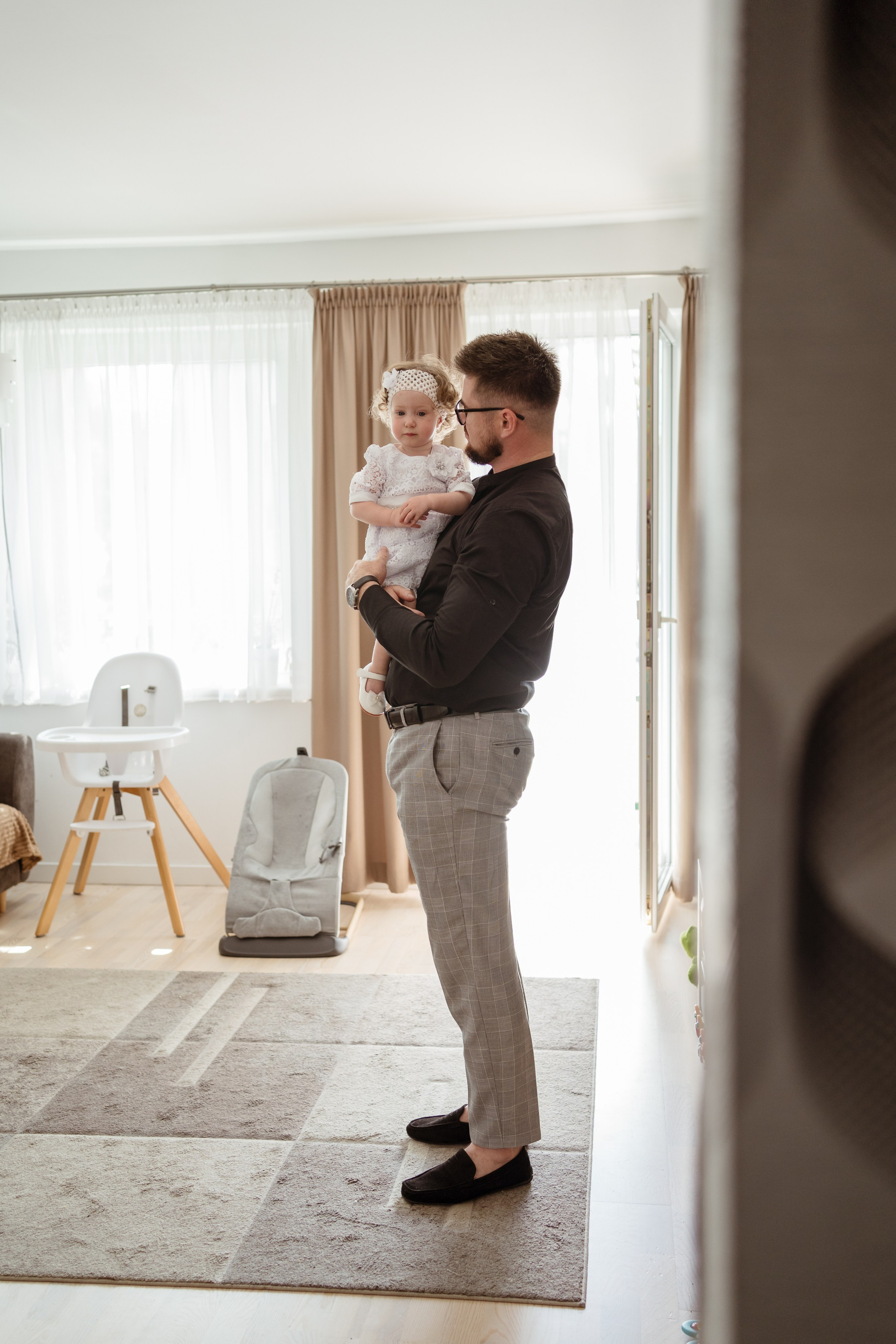 Reportaż z okazji Chrztu Świętego w Łodzi. Fotograf Łódź - sesja ciążowa, noworodkowa, dziecięca. Studio w Łodzi