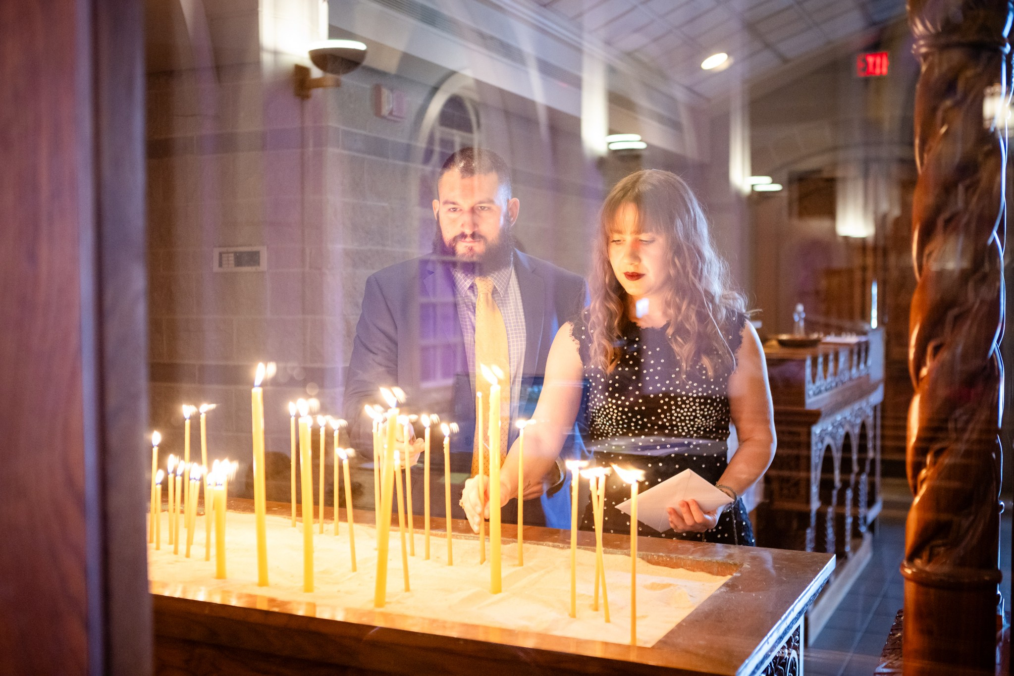St George Greek Orthodox Church Wedding. Wedding and portrait photography in Greenville SC