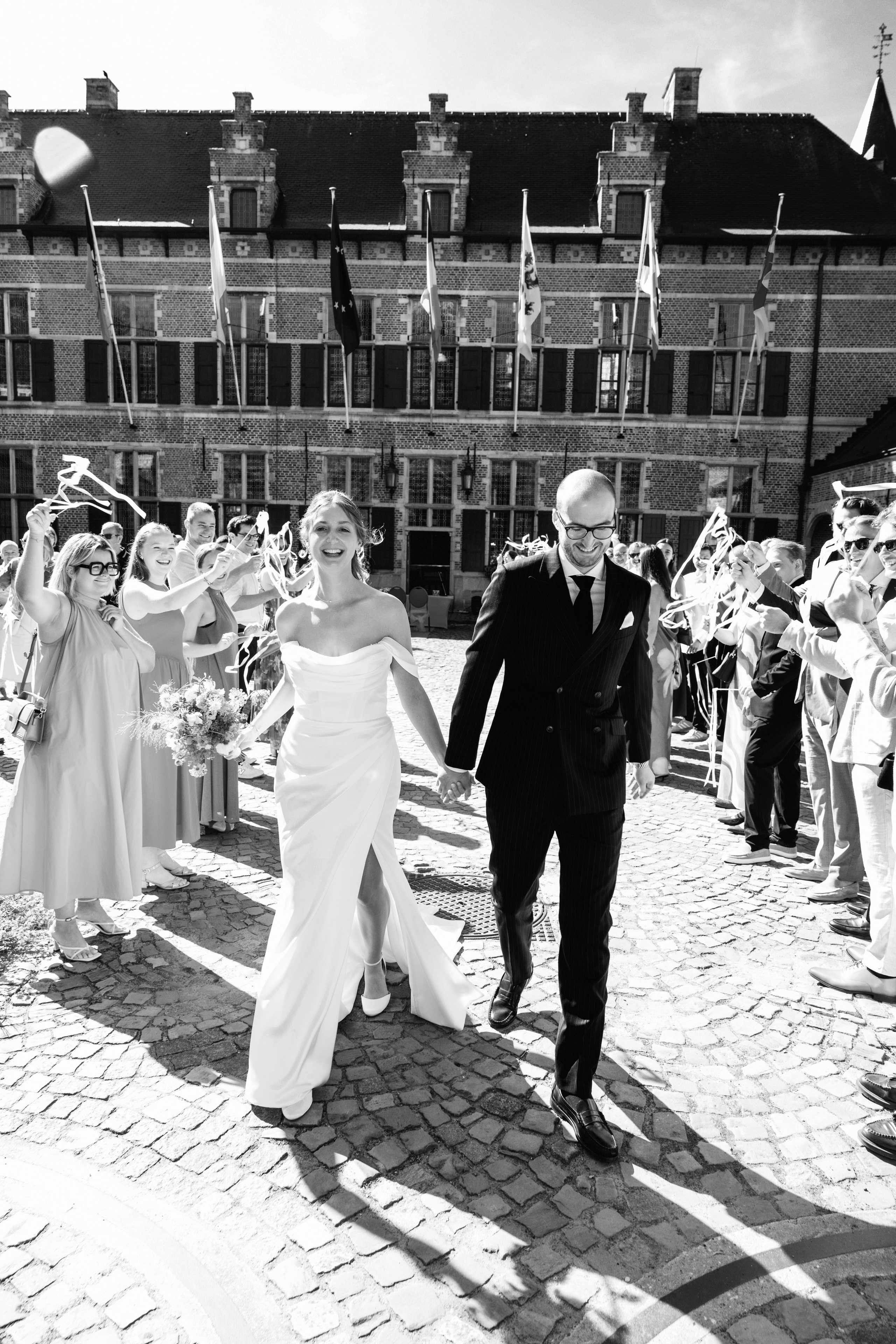 Trouwreportage van 10 uur in Antwerpen | Charlotte & Olivier