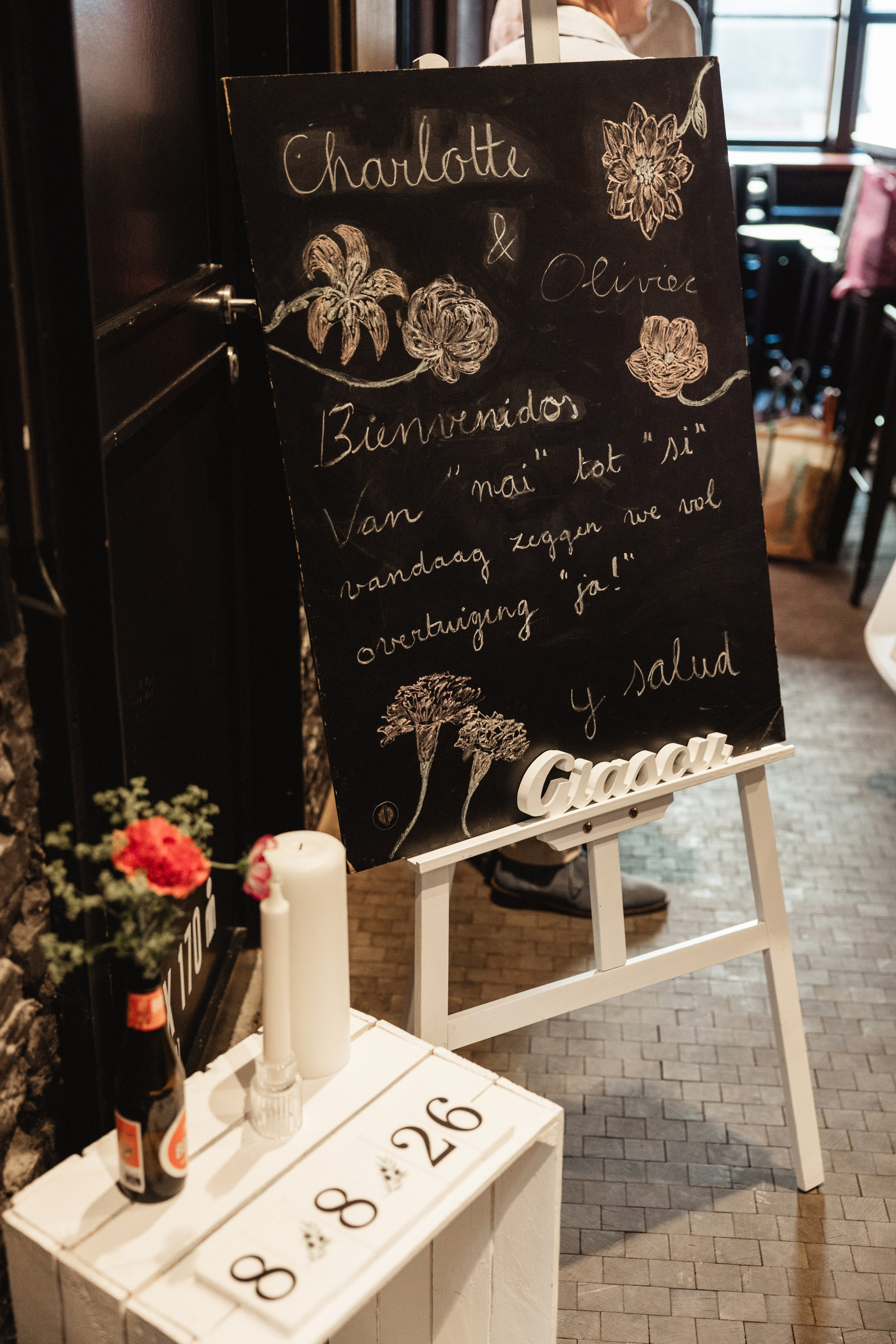 Trouwreportage van 10 uur in Antwerpen | Charlotte & Olivier
