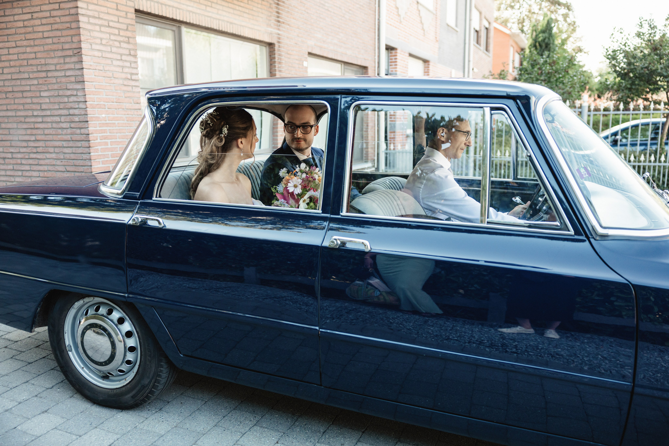 Trouwreportage van 10 uur in Antwerpen | Charlotte & Olivier