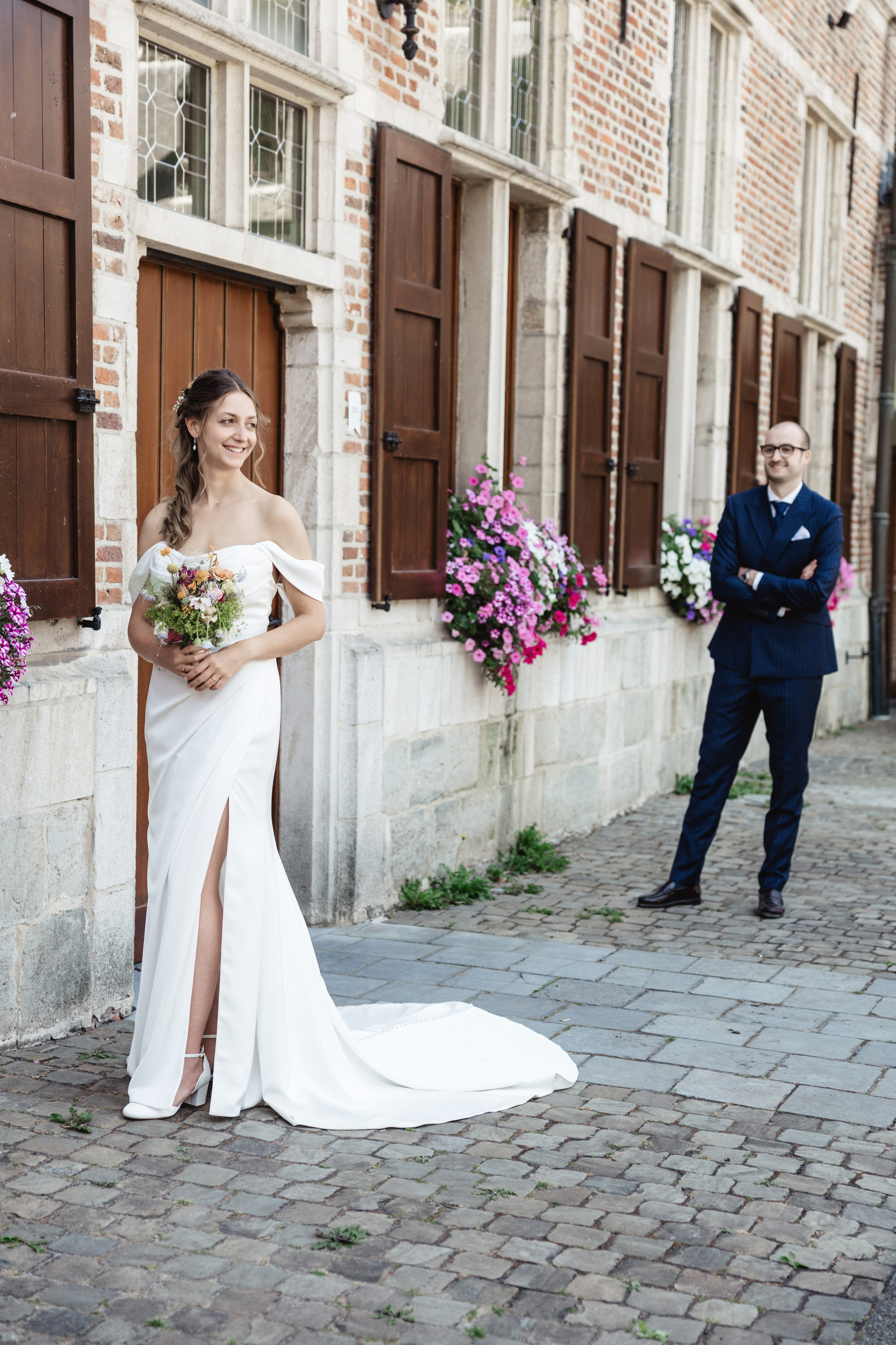 Trouwreportage van 10 uur in Antwerpen | Charlotte & Olivier