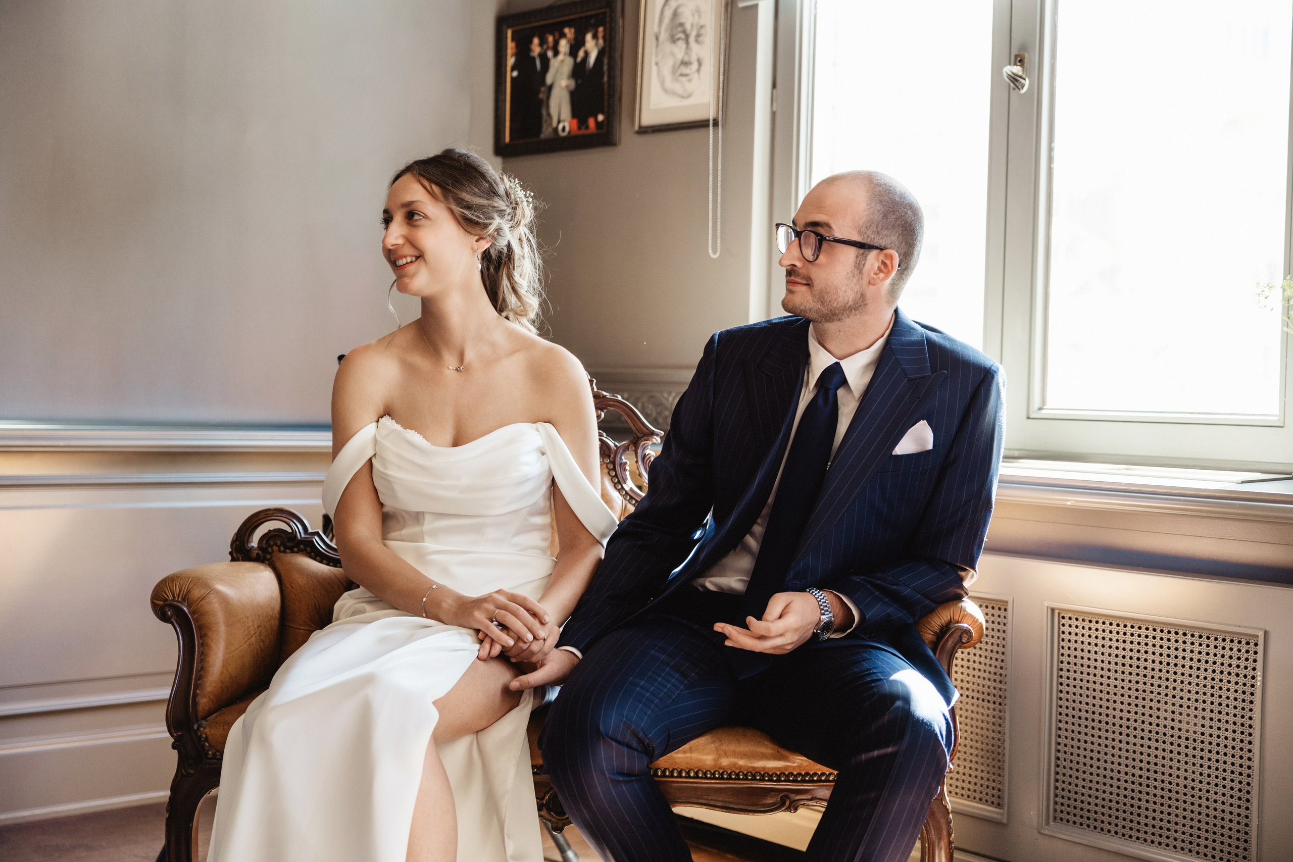 Trouwreportage van 10 uur in Antwerpen | Charlotte & Olivier