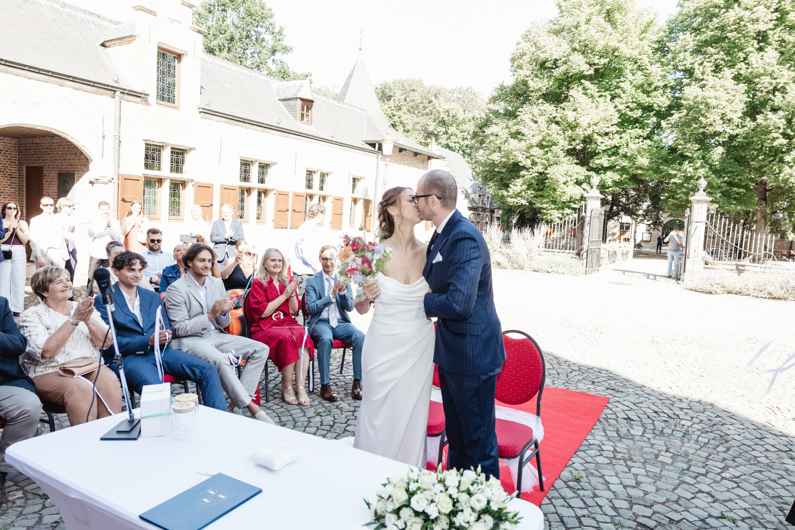 Trouwreportage van 10 uur in Antwerpen | Charlotte & Olivier