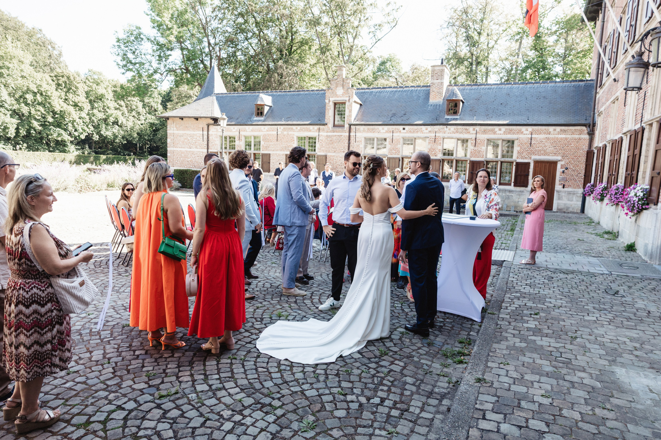 Trouwreportage van 10 uur in Antwerpen | Charlotte & Olivier