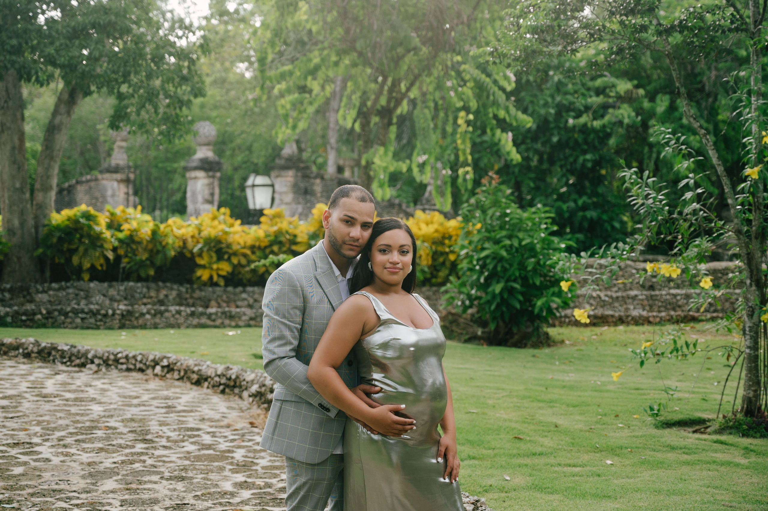 Cinthia and Jose at Altos de Chavon