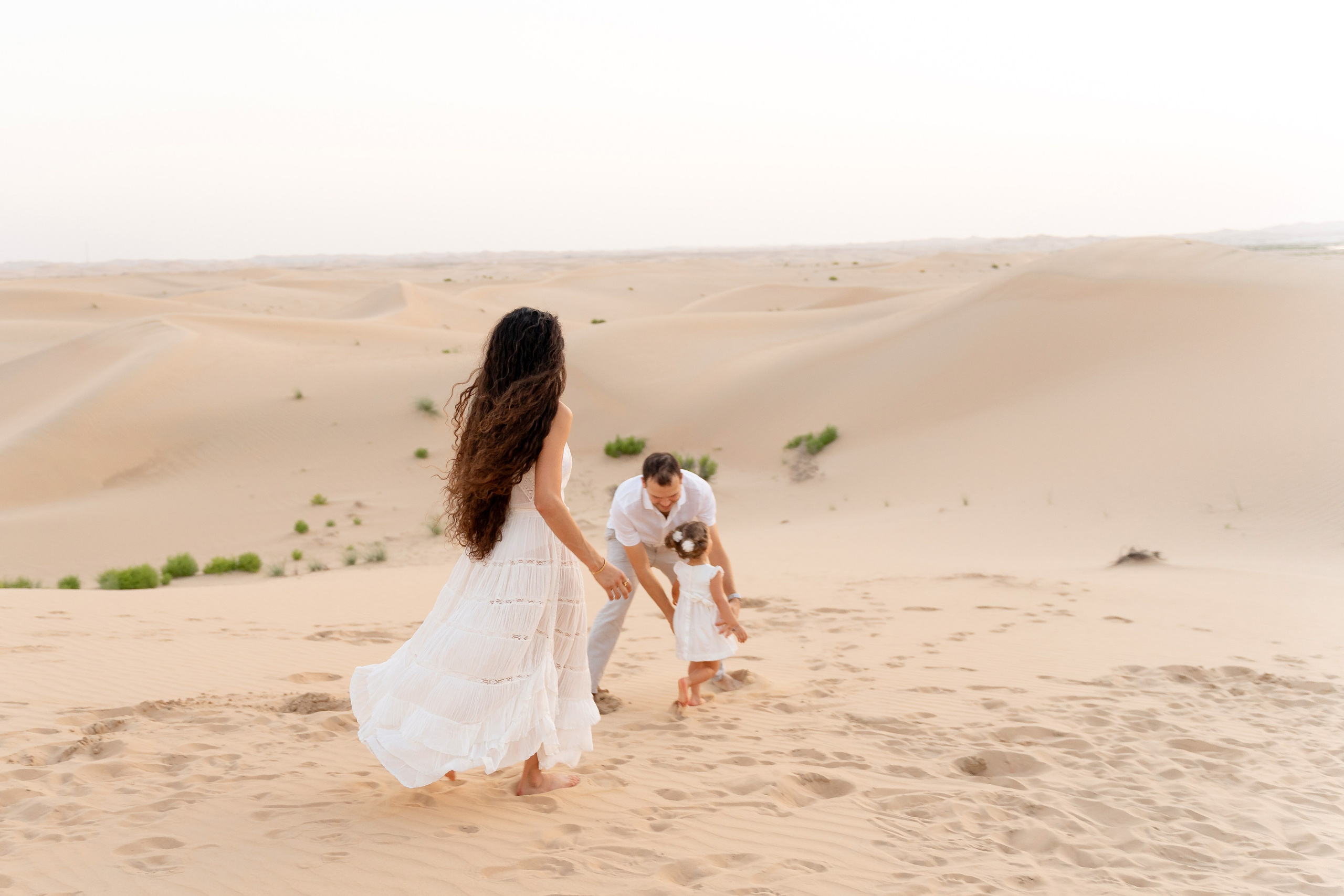 Пустыня в Абу Даби. Фотограф в Абу Даби Марина