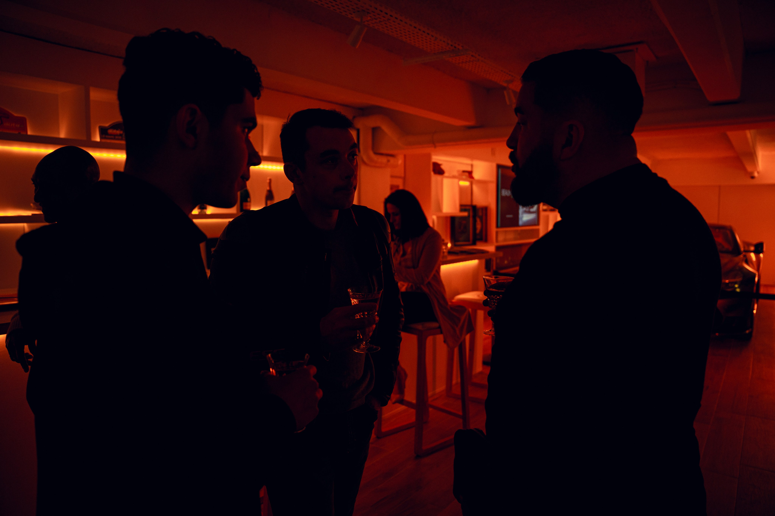 Soiree Padock33. Photographe de voitures à Paris — Vitalii Motruk