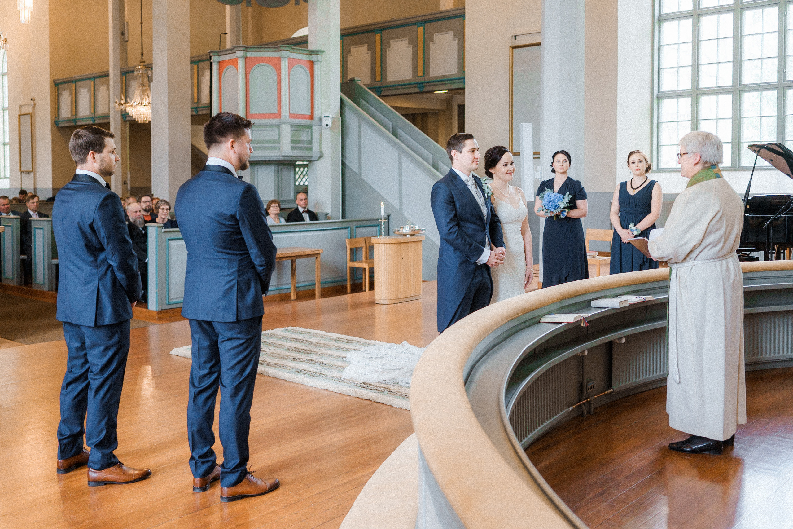 Tiia&Michael, Orimattilan kirkko, Messilän markkinaravintola