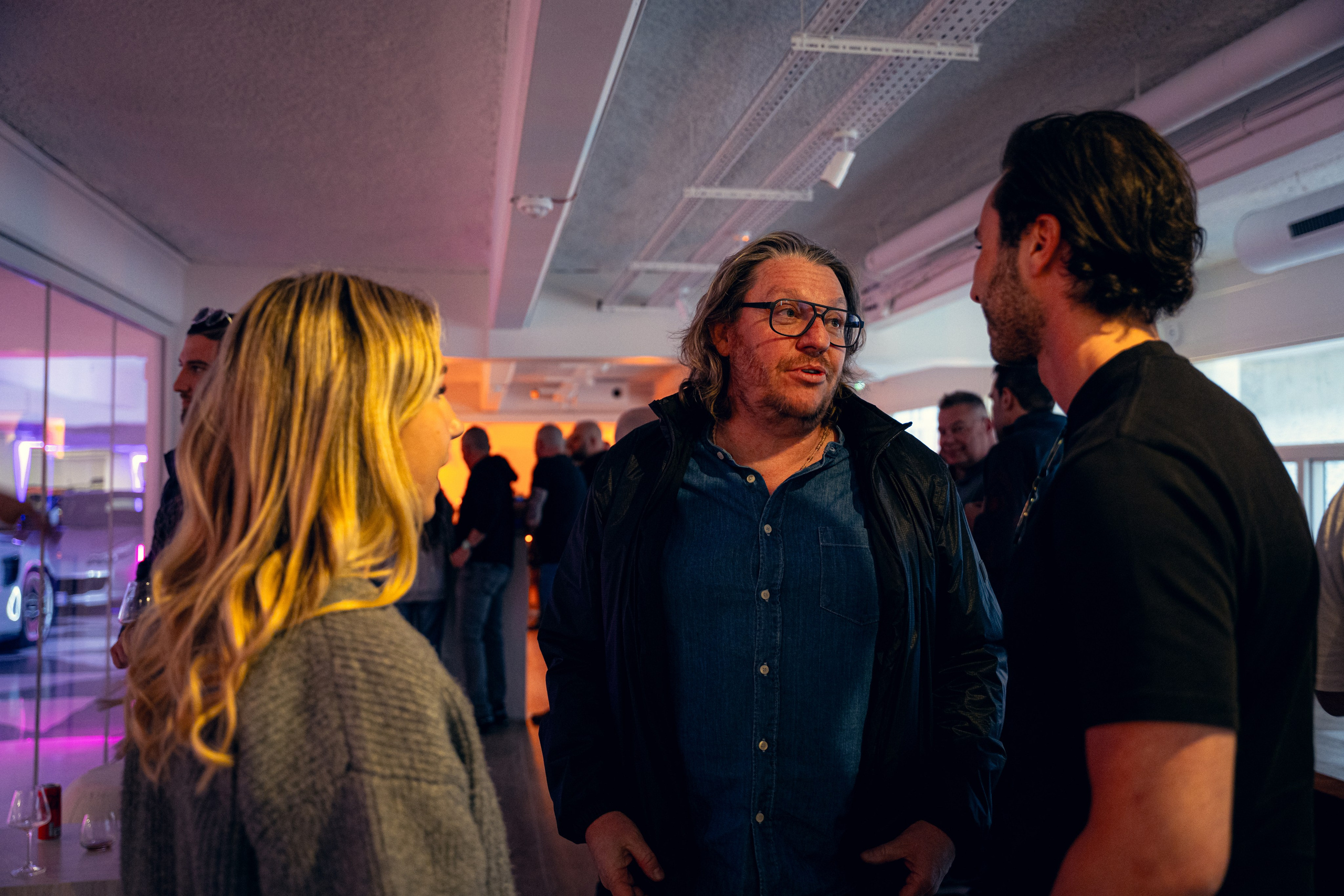 Soiree Padock33. Photographe de voitures à Paris — Vitalii Motruk
